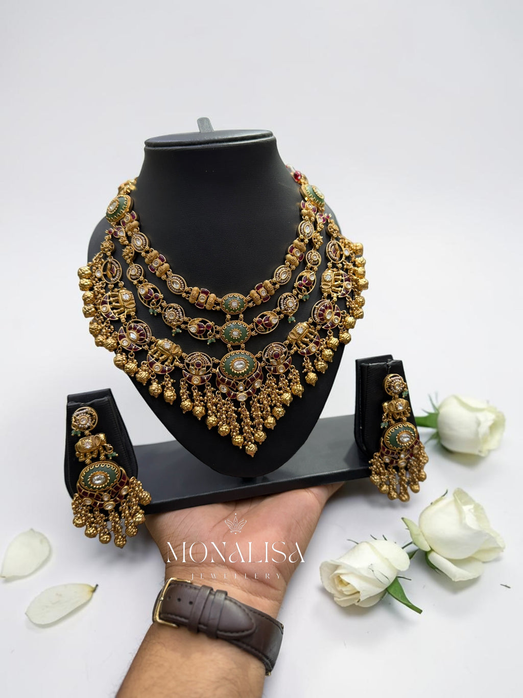 Rubina Antique Designer Necklace Set