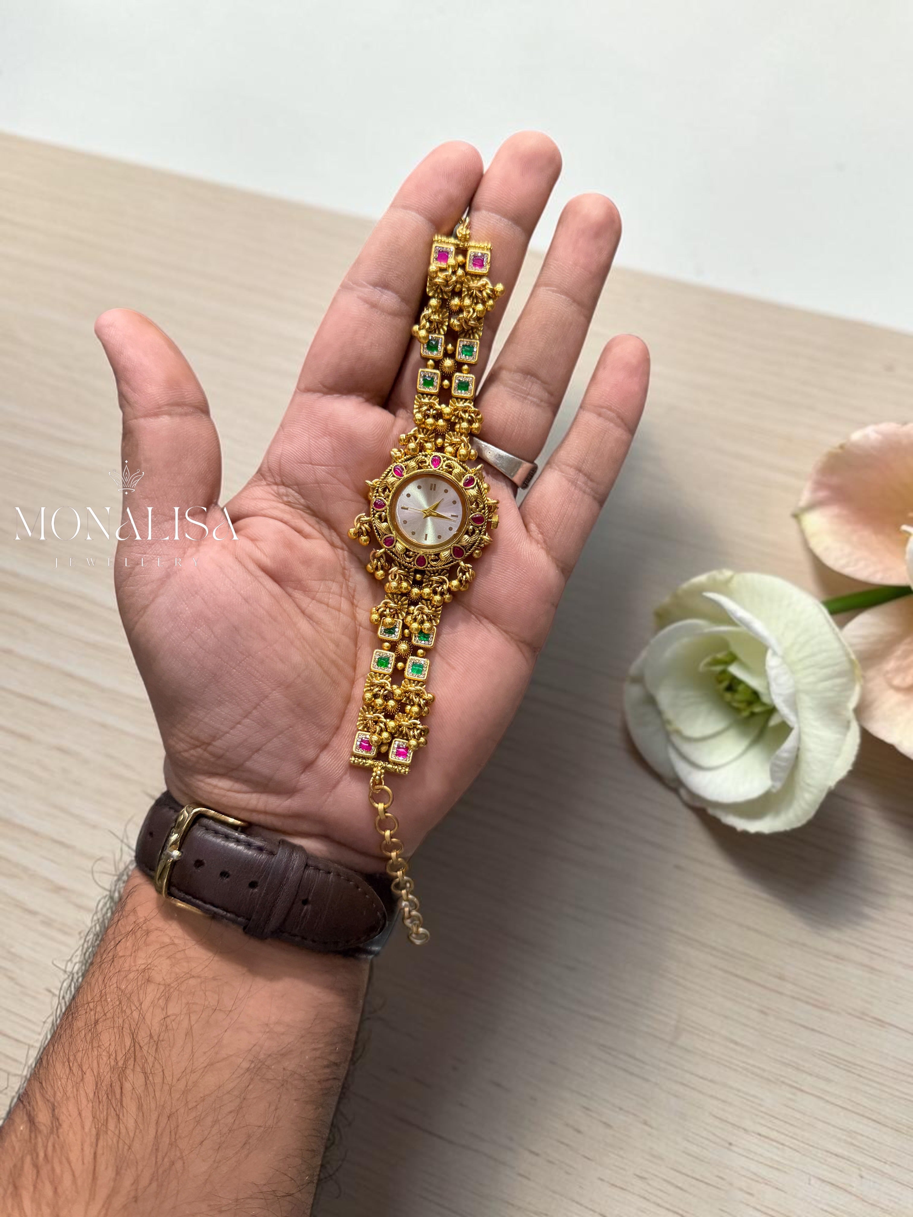 Diya Antique Designer Watch