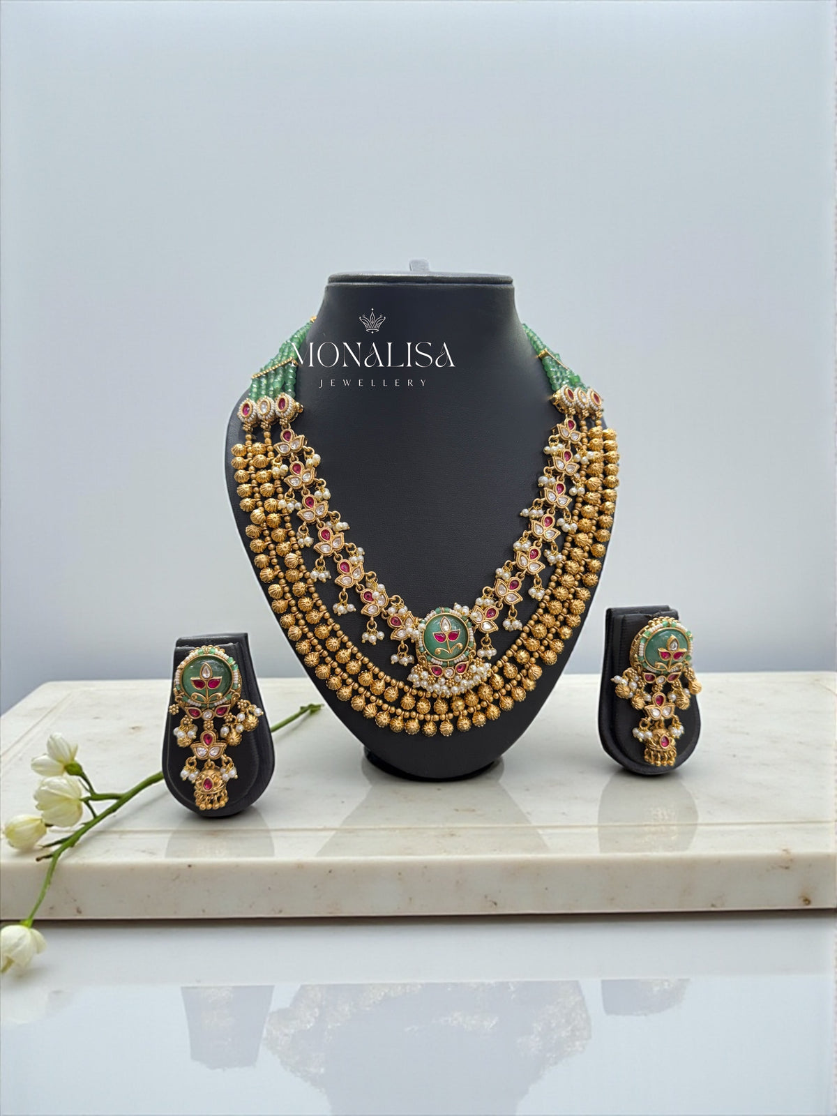 Dijivya Antique Designer Necklace Set