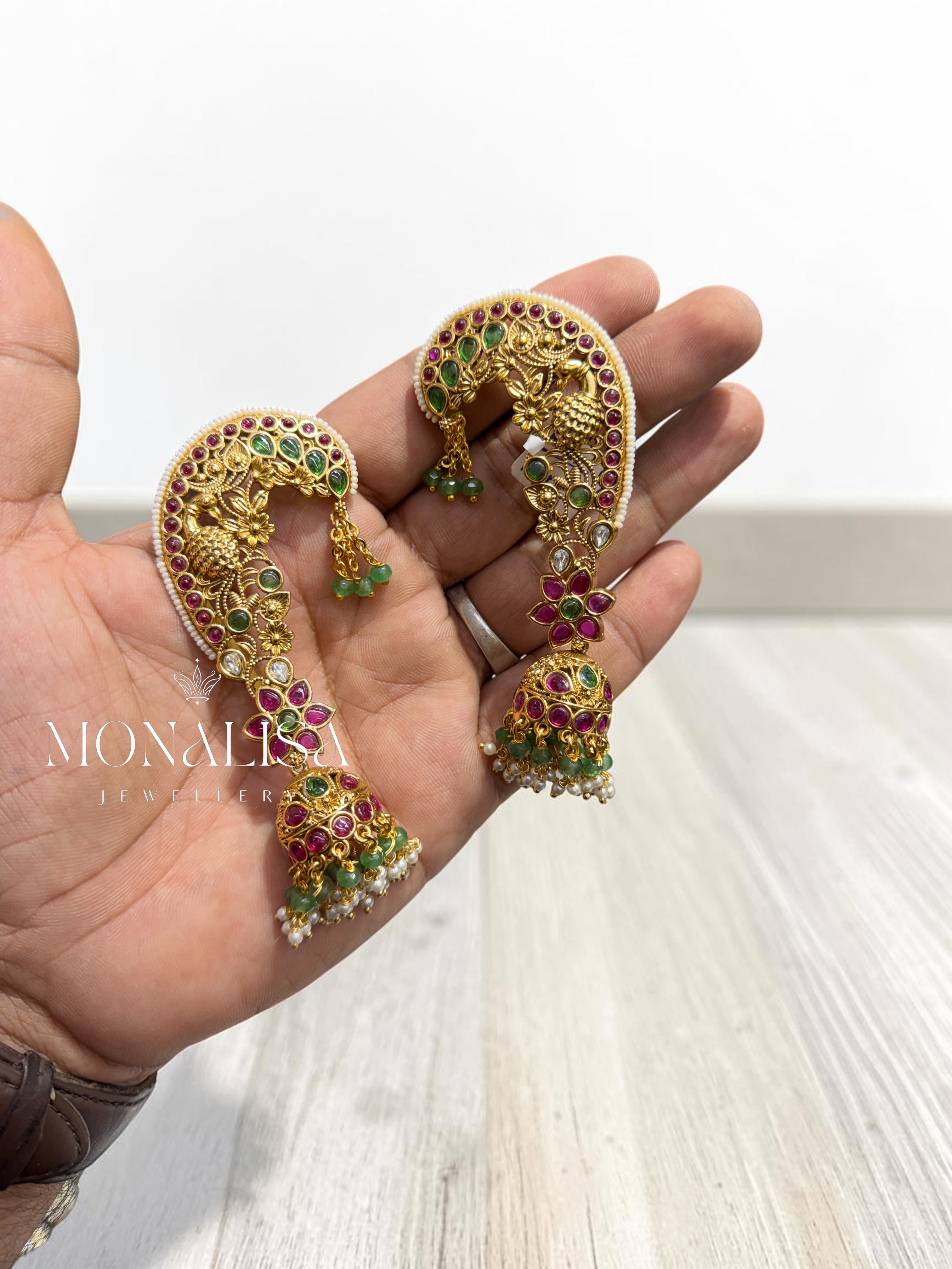 Jamini Antique Desinger Kaan Earing