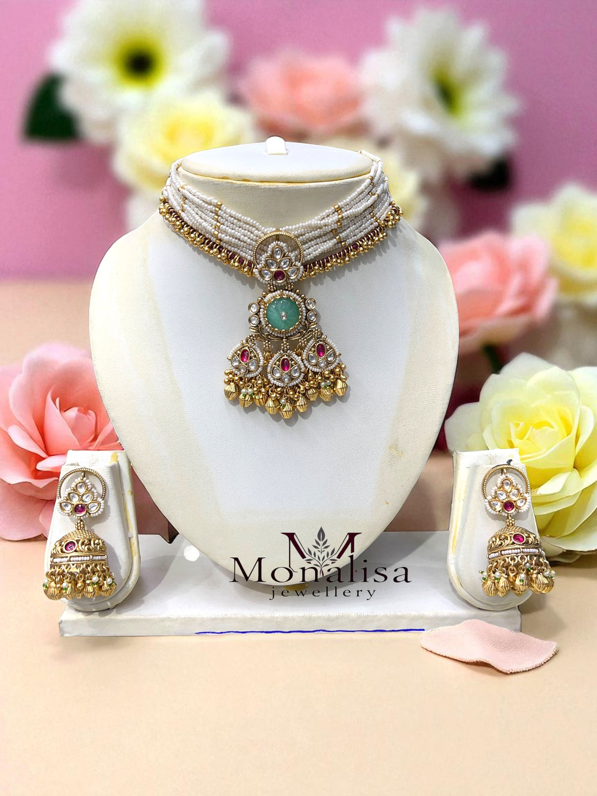Kaira Antique Designer choker Set