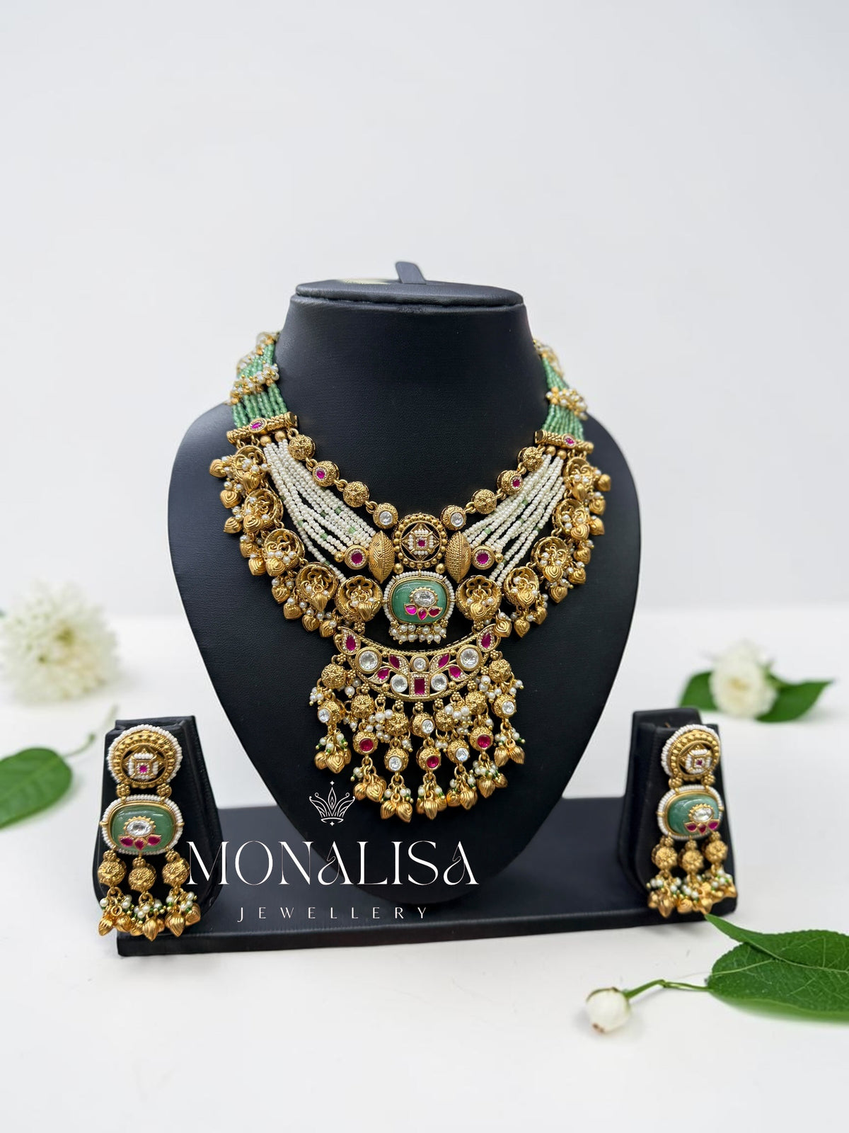 Jigisha Antique Designer Necklace Set