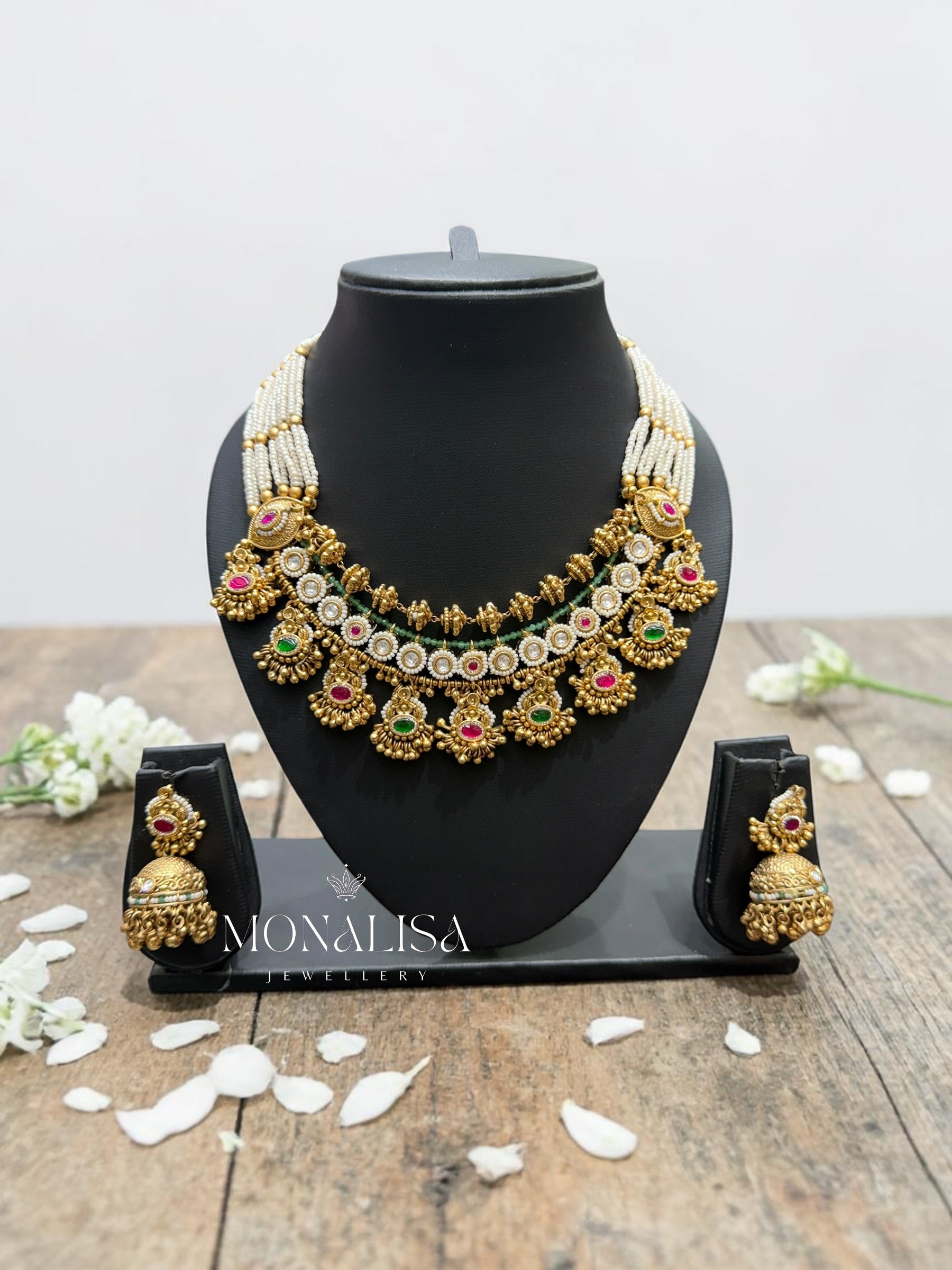Amaya Antique Designer Necklace Set