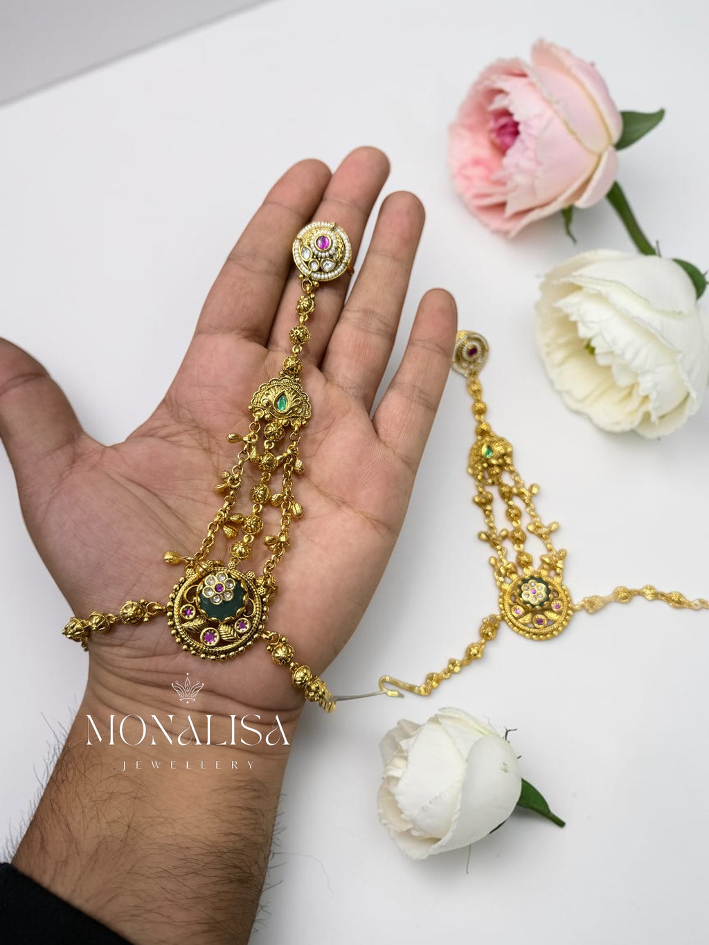 Vedika Antique Designer Hathphool