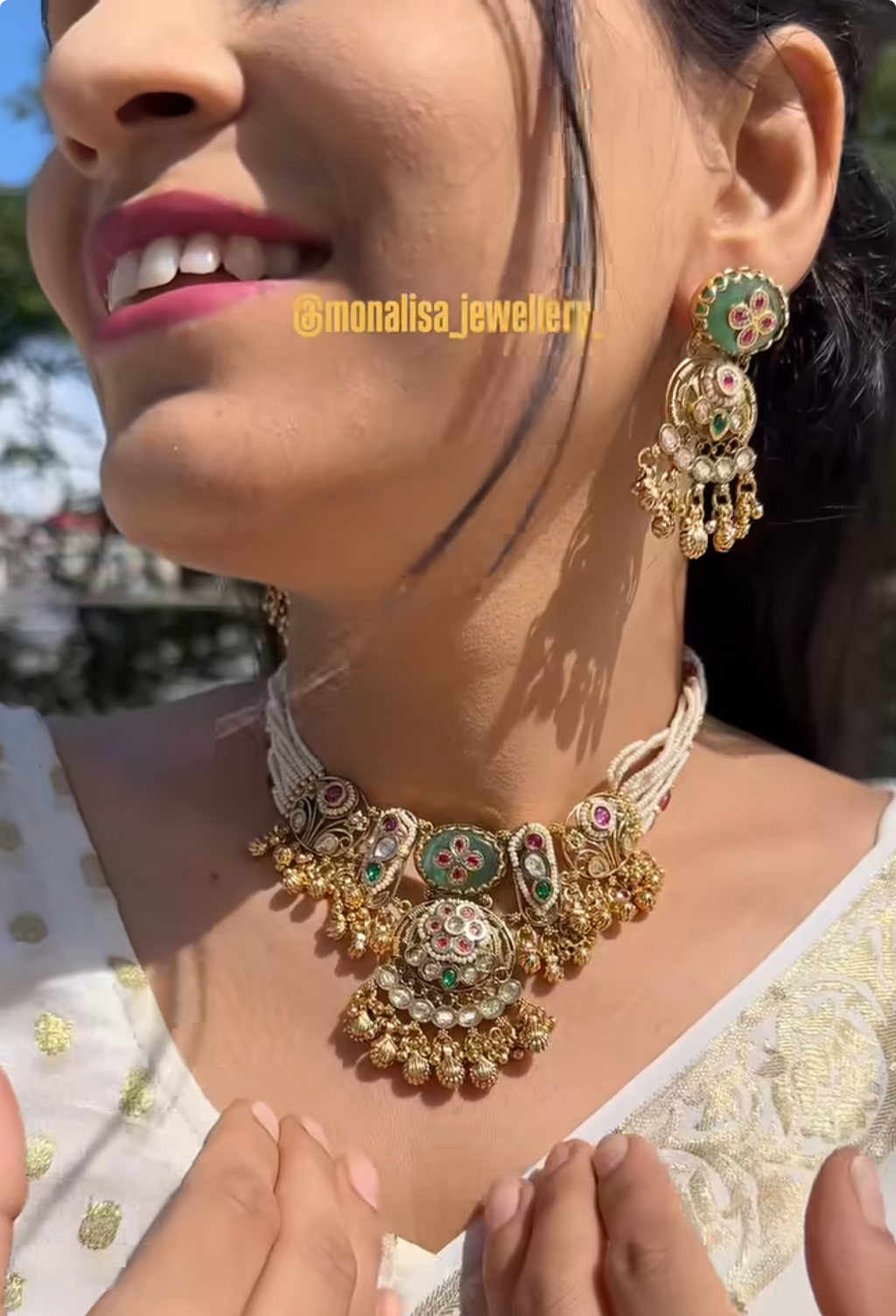 Kavi Antique Designer Necklace Set