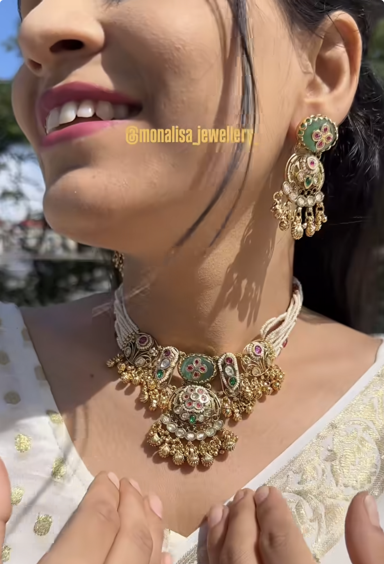 Kavi Antique Designer Necklace Set
