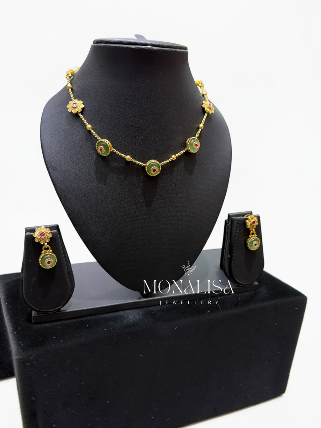Jiya Antique designer Necklace Set