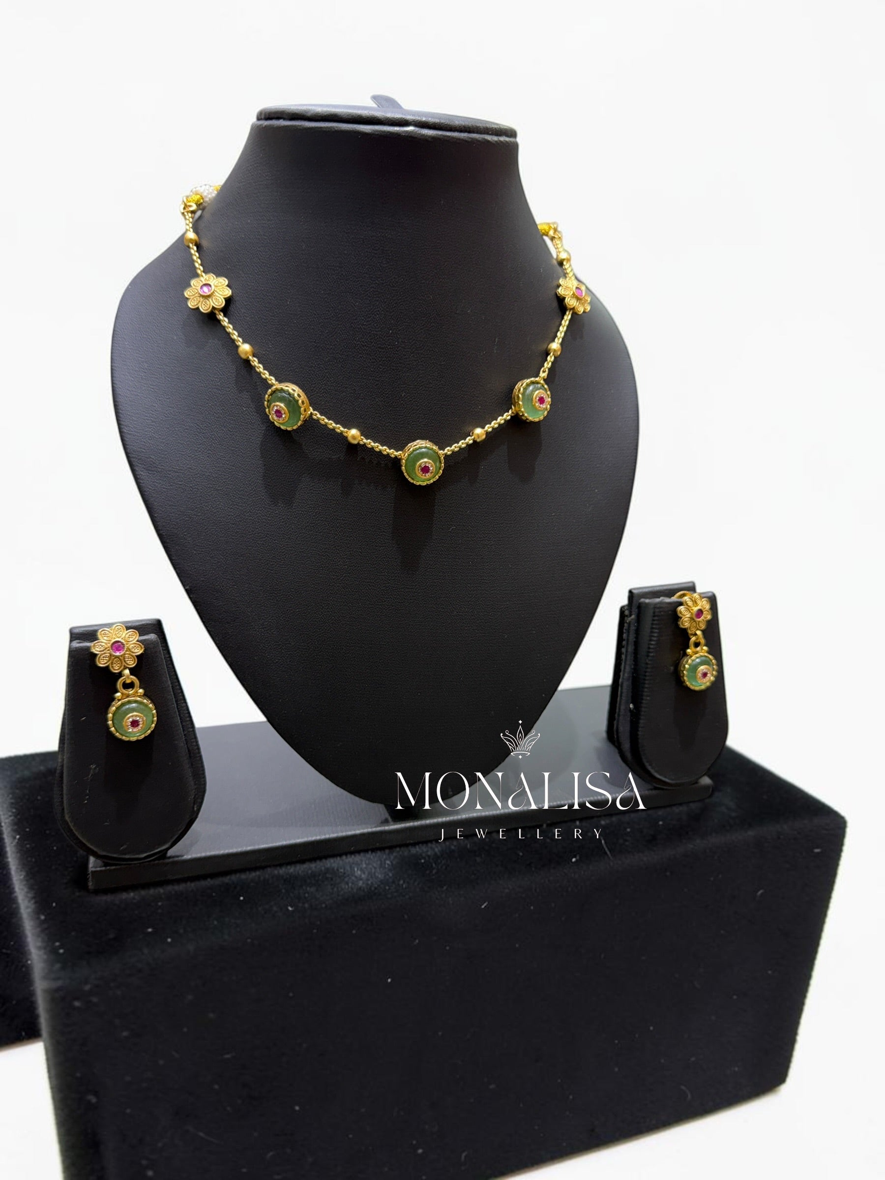 Jiya Antique designer Necklace Set