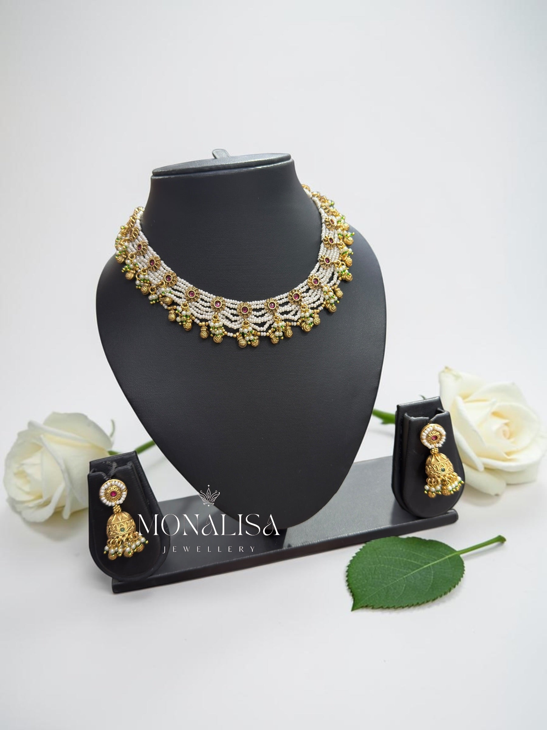 Urvi Antique Designer Necklace Set