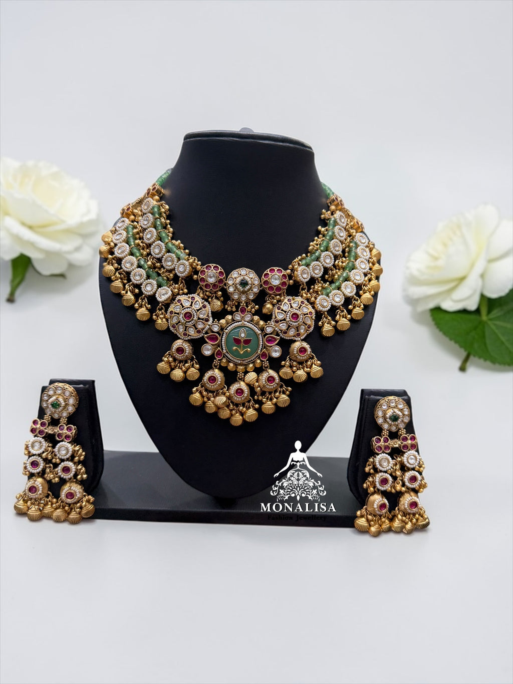 Satki Antique designer Necklace Set