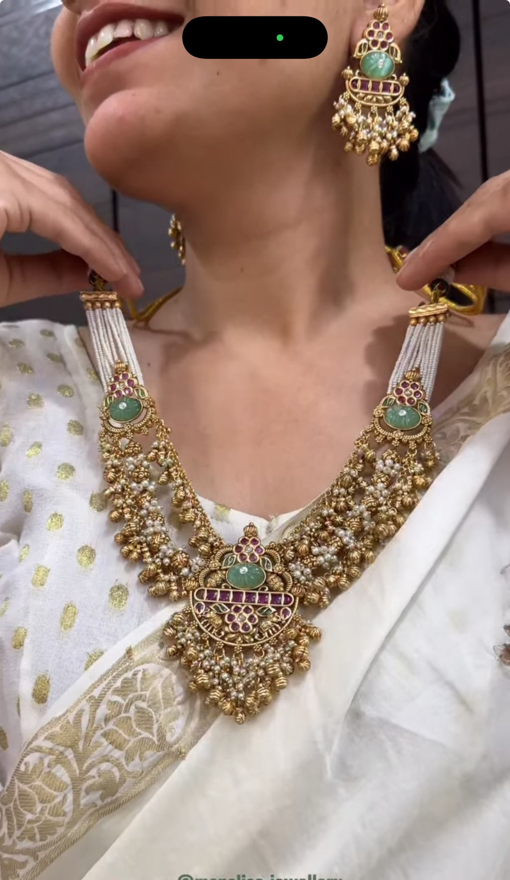 Anvee Antique Designer Necklace Set