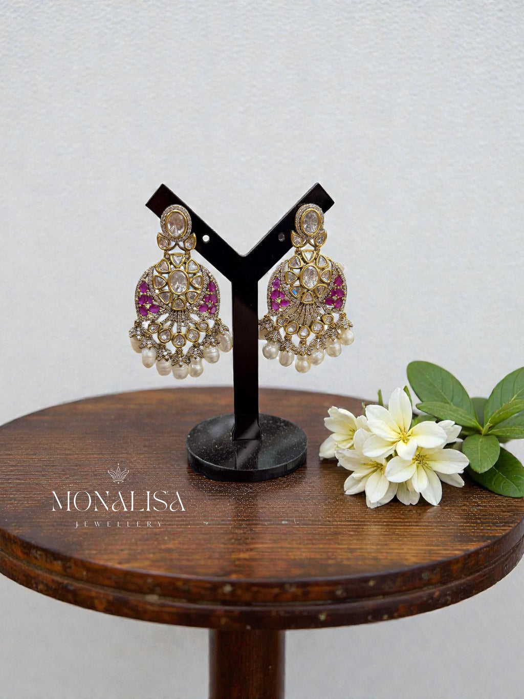 Avira Polki Desinger Earing