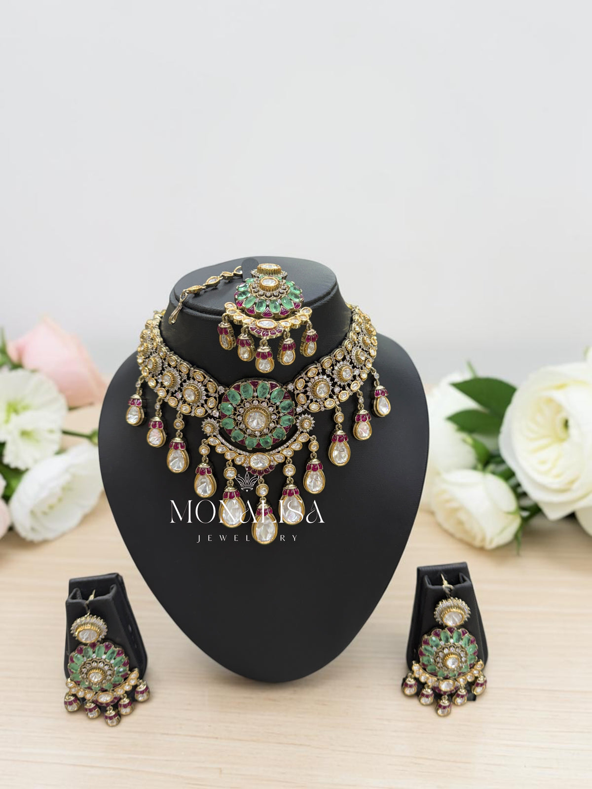 Shriya Polki Designer Necklace Set