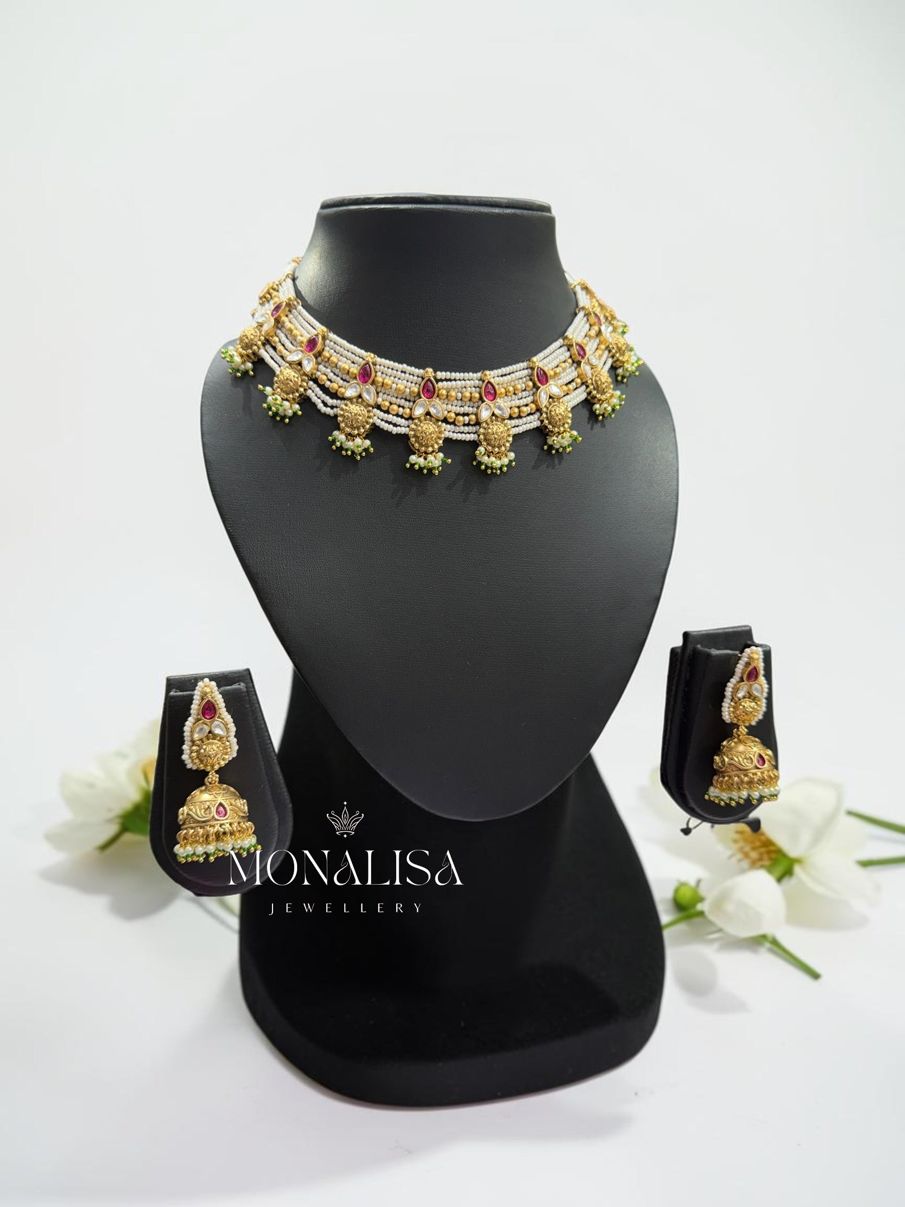 Sunita Antique Designer Necklace Set