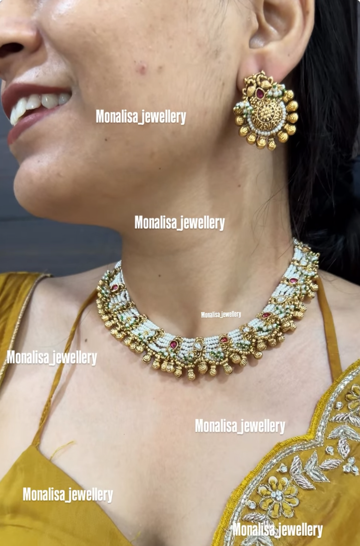 Ashmi Antique Designer Necklace Set