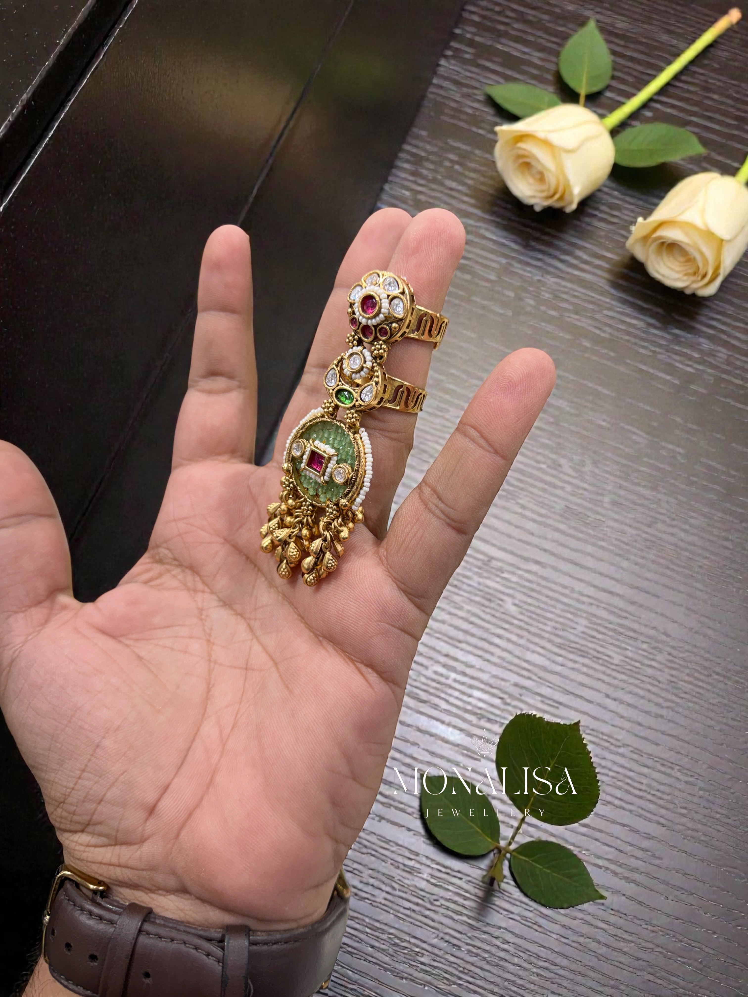 Ganvita Antique Designer  Ring