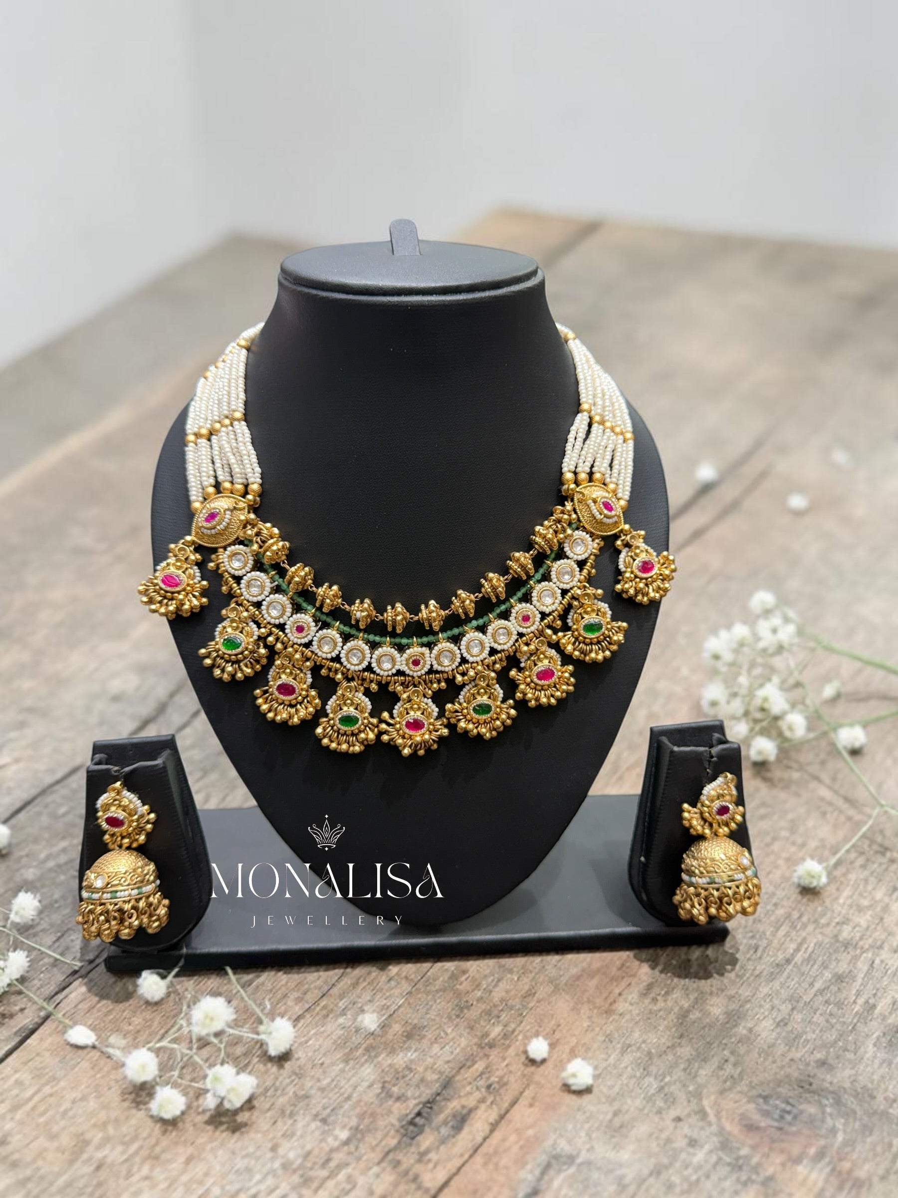 Amaya Antique Designer Necklace Set