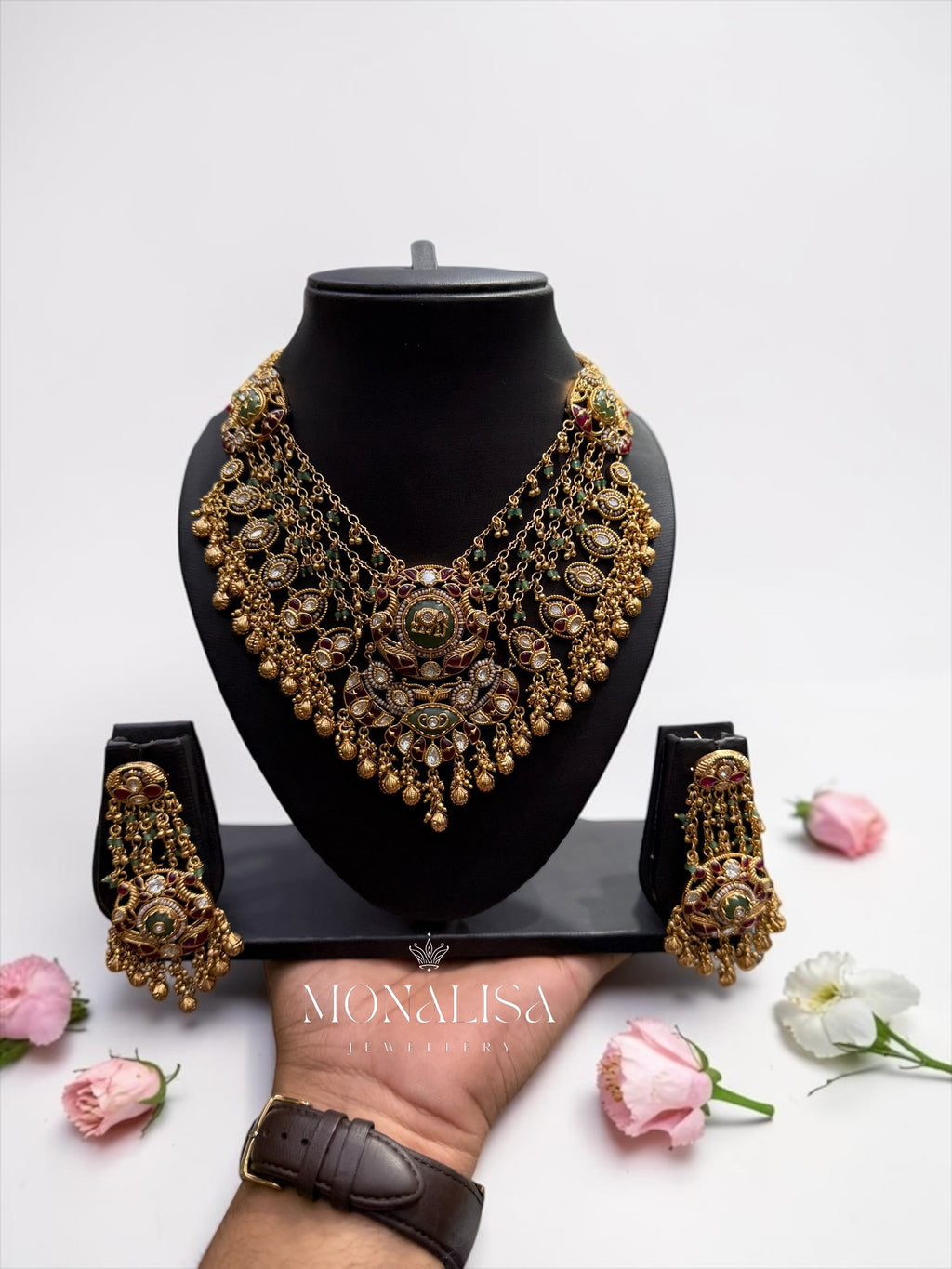 Darishini Antique Designer Necklace Set