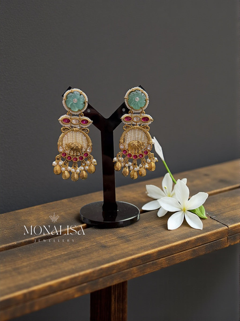 Ziva Antique Desinger Earing