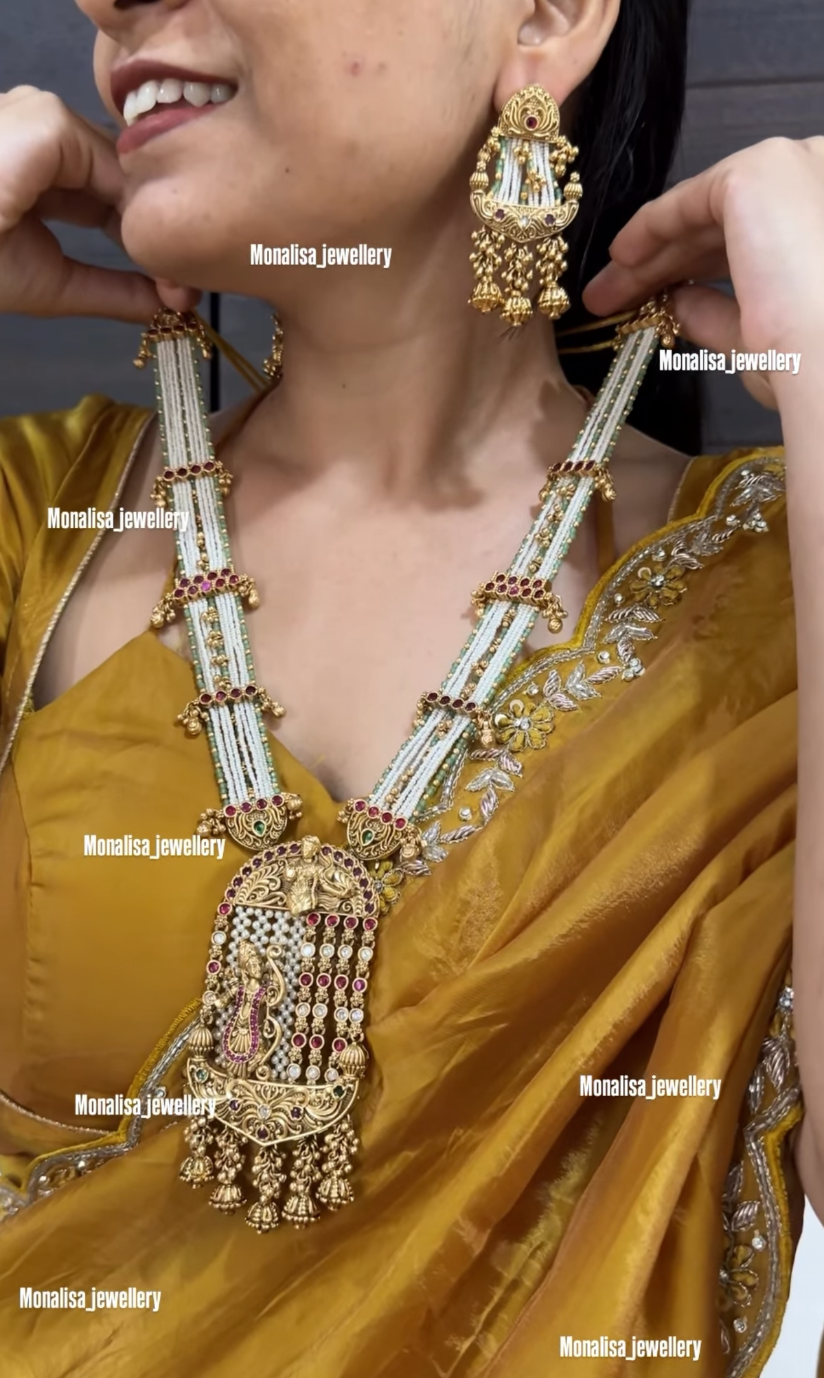 Shree Ram Antique Designer Necklace Set