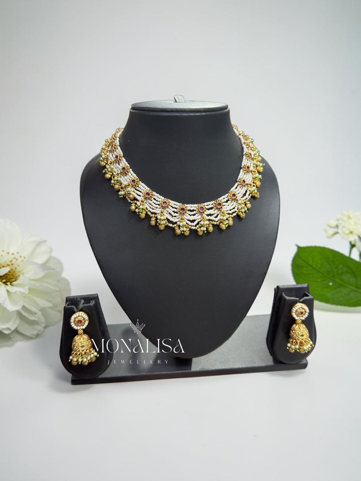 Urvi Antique Designer Necklace Set