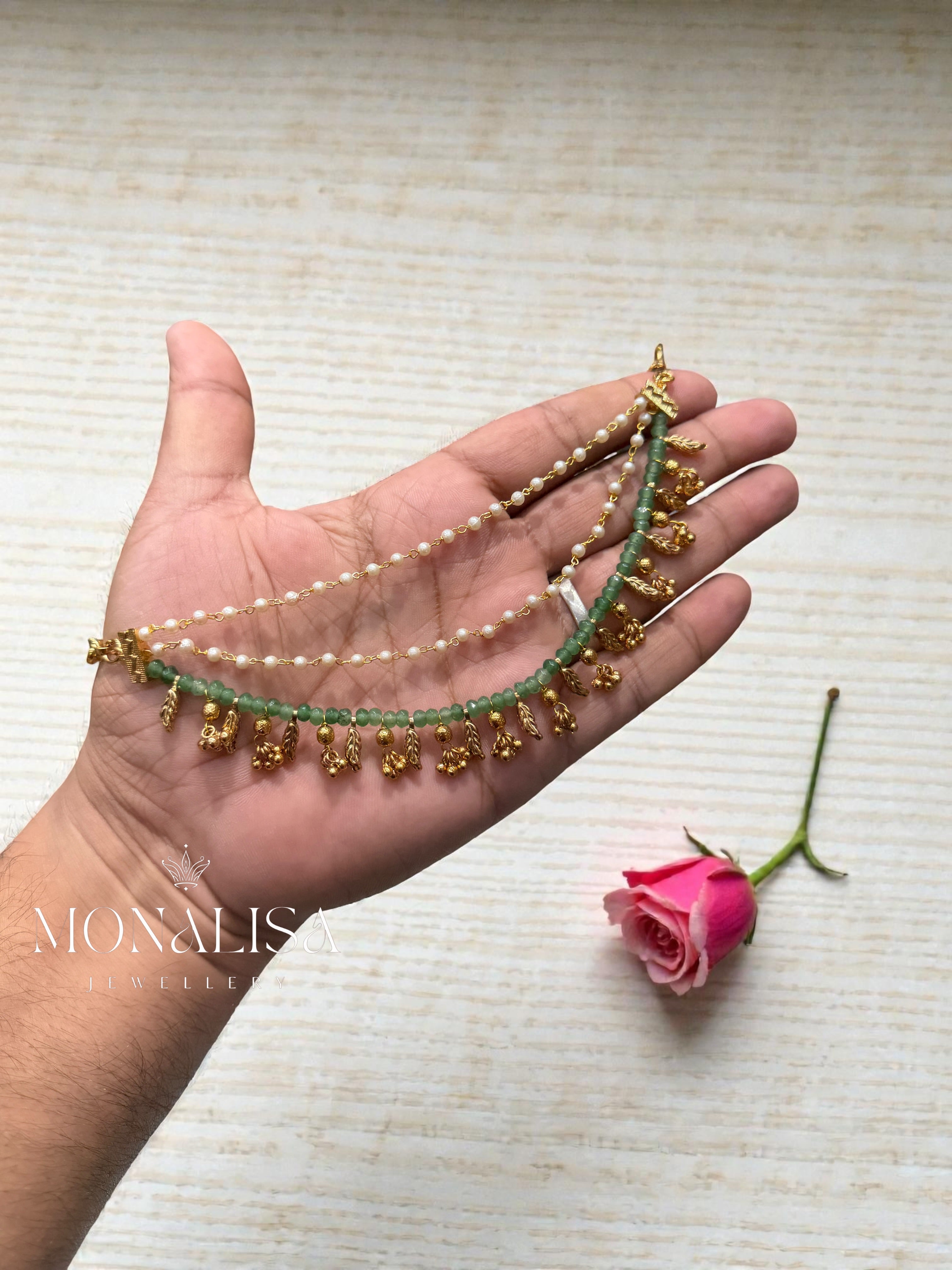 Ishita Heritage Designer Ear chain