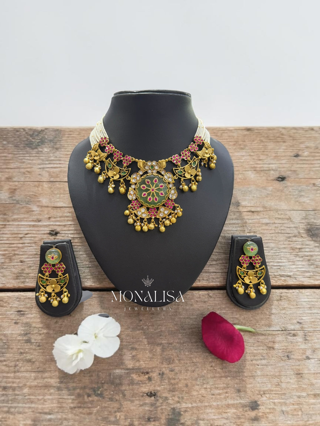 Snehal Antique Designer Necklace Set