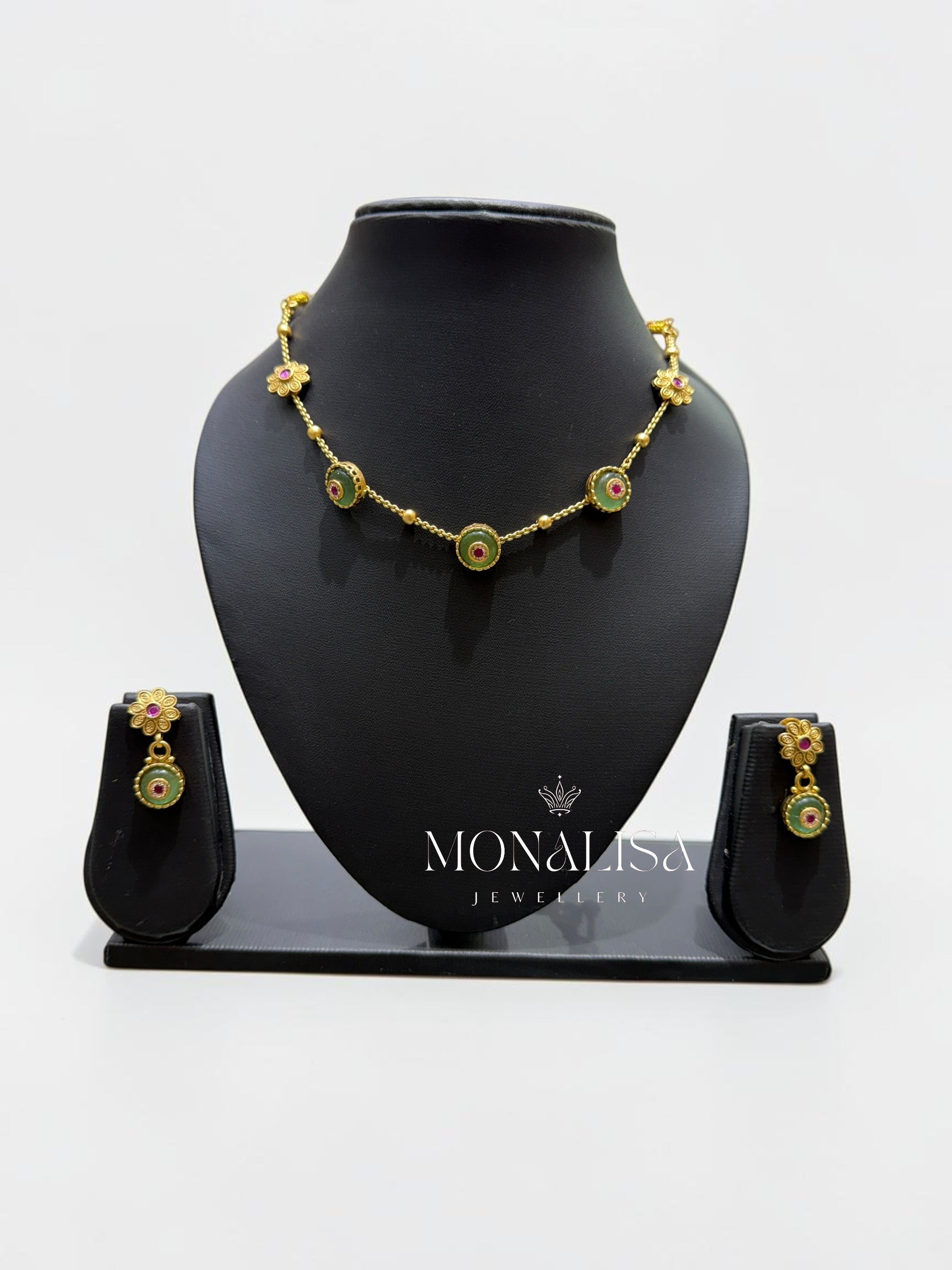 Jiya Antique designer Necklace Set