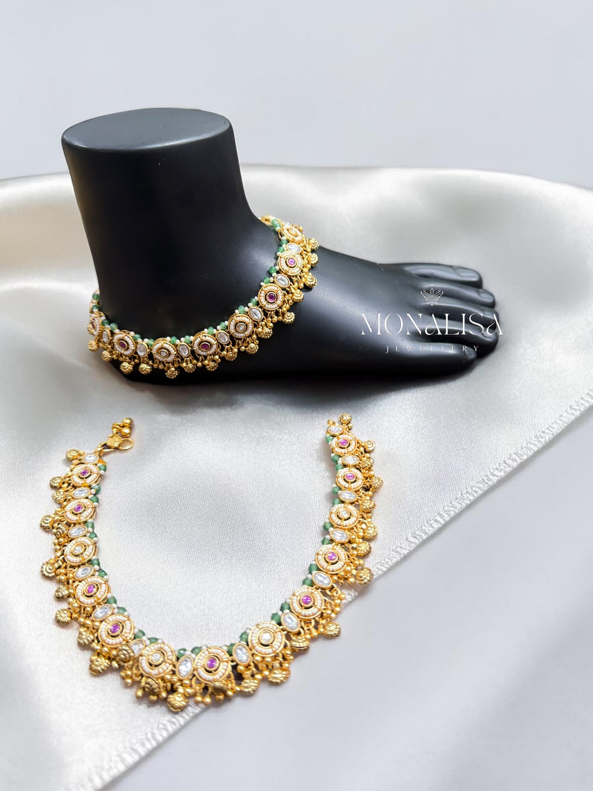 Kamya Antique designer Anklet