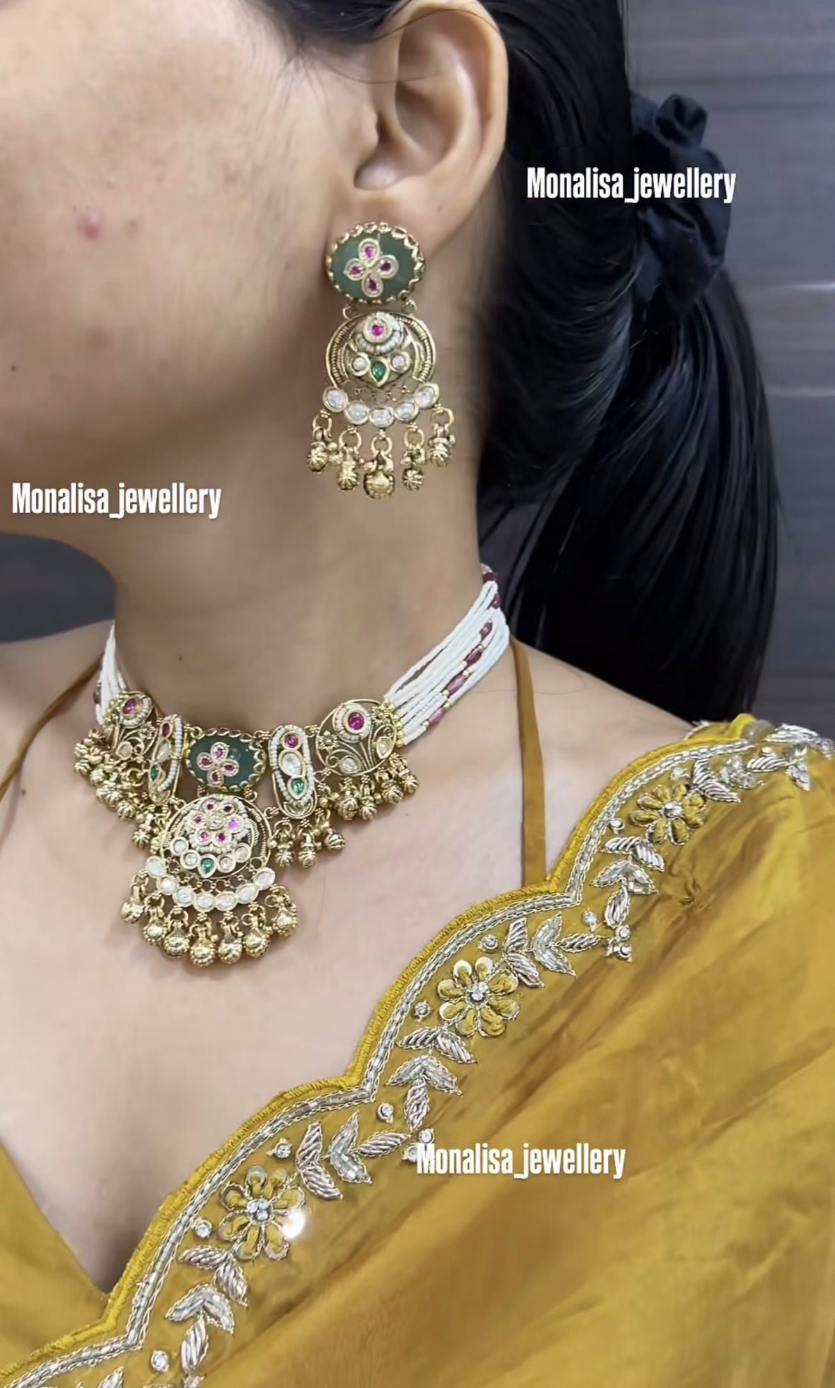 Havisha Antique Designer Necklace Set