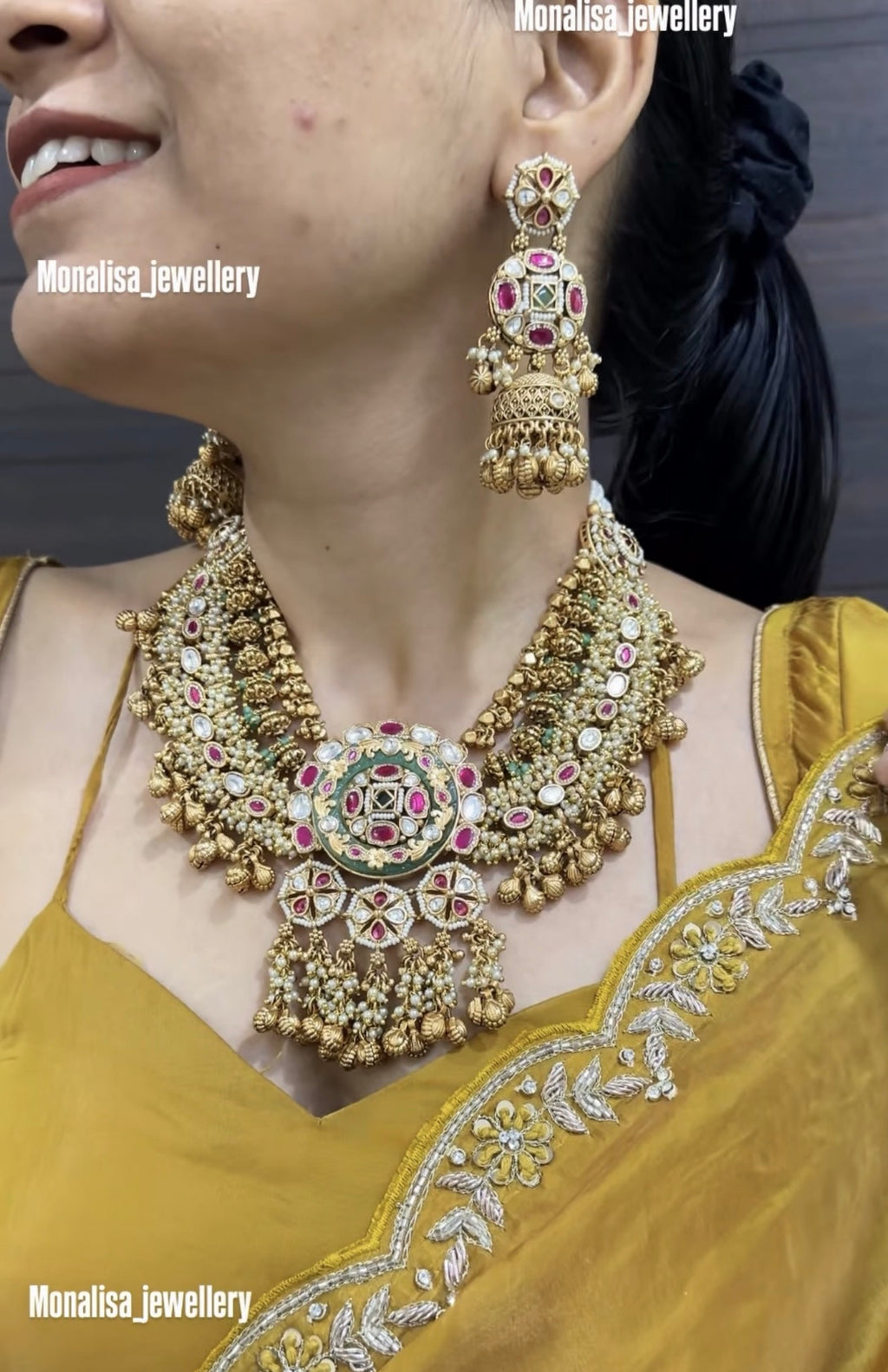 Aarika Antique Designer Necklace Set
