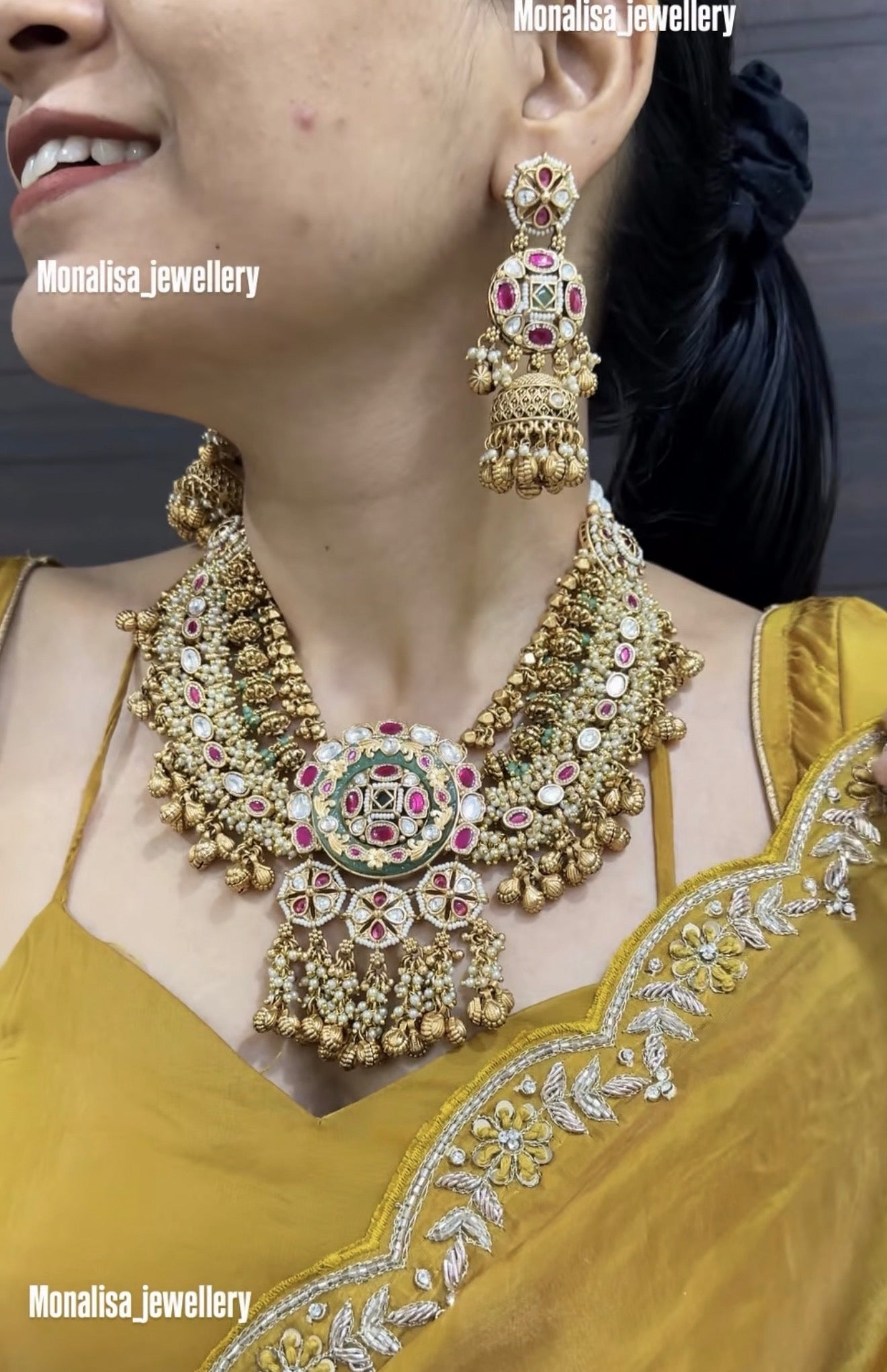 Aarika Antique Designer Necklace Set