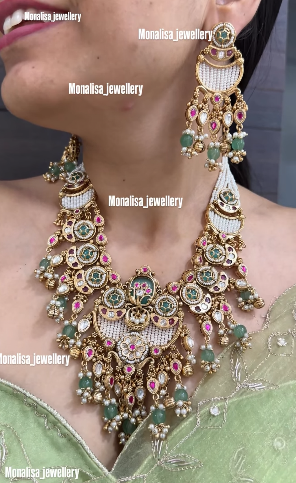 Nenika Antique Designer Necklace Set