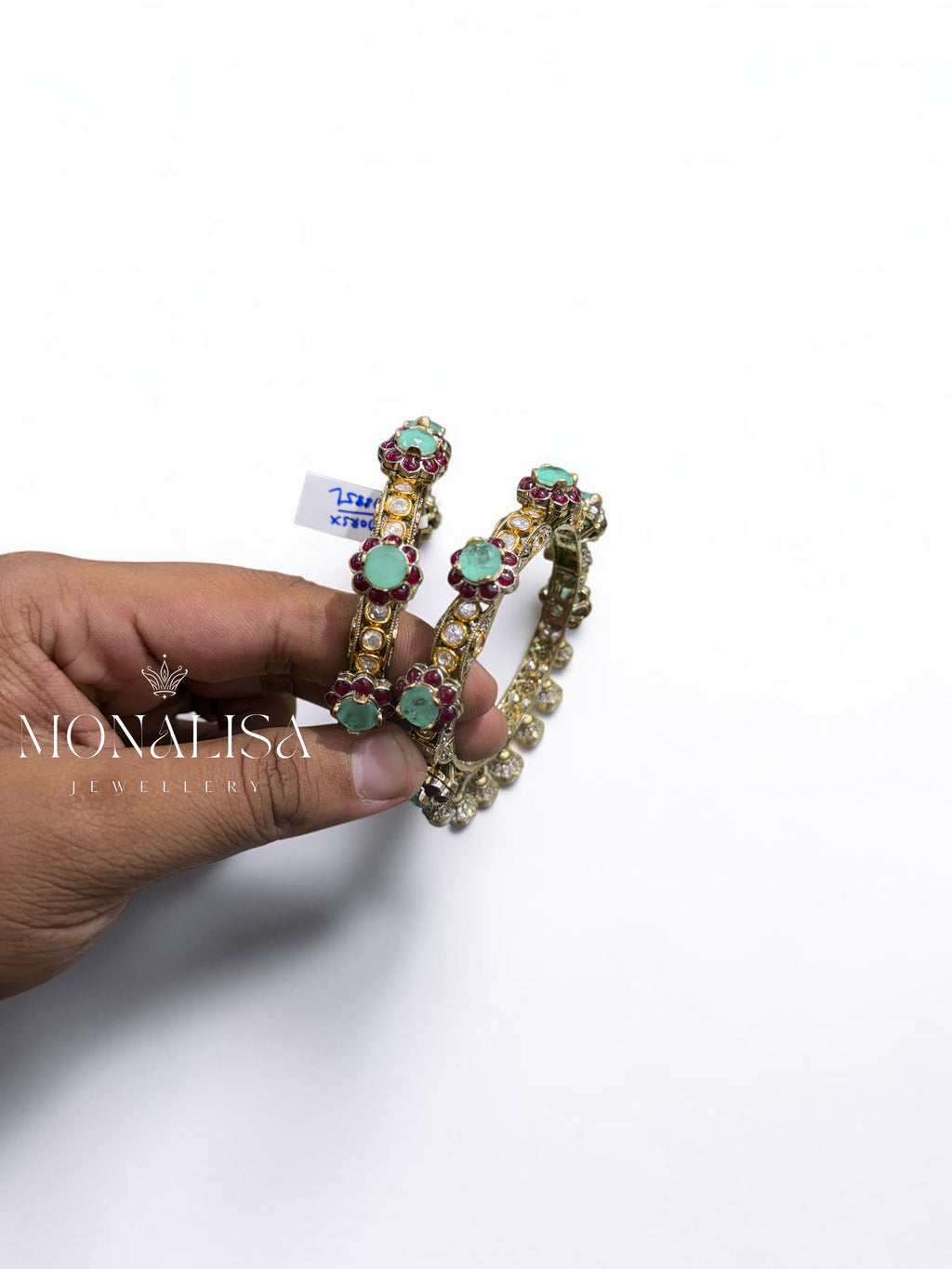 Sayra Polki Designer Bangles