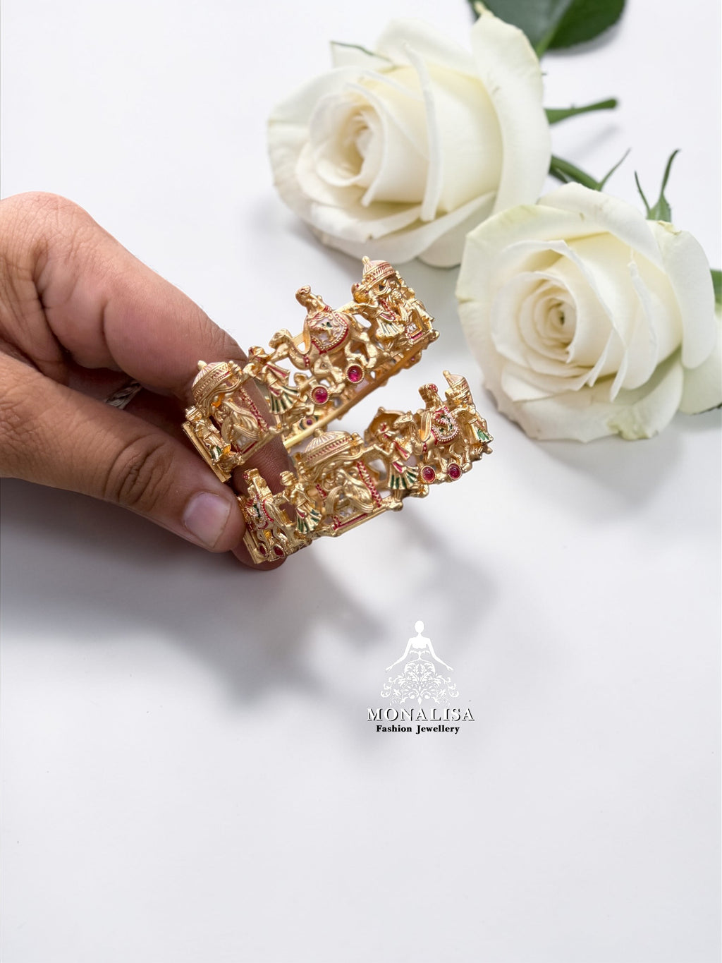 Palki Antique Designer Bangle