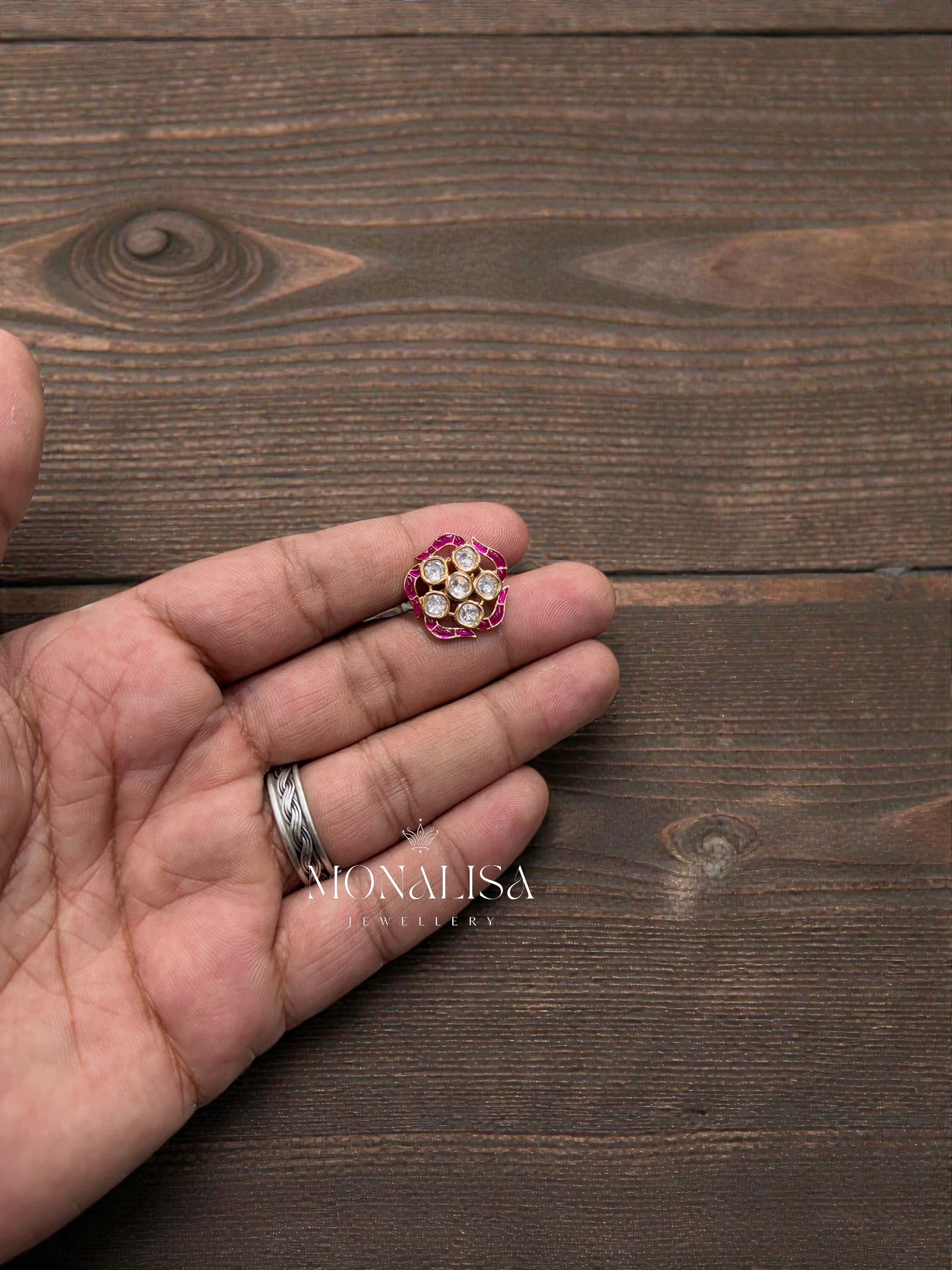 Mayra Polki Designer Ring