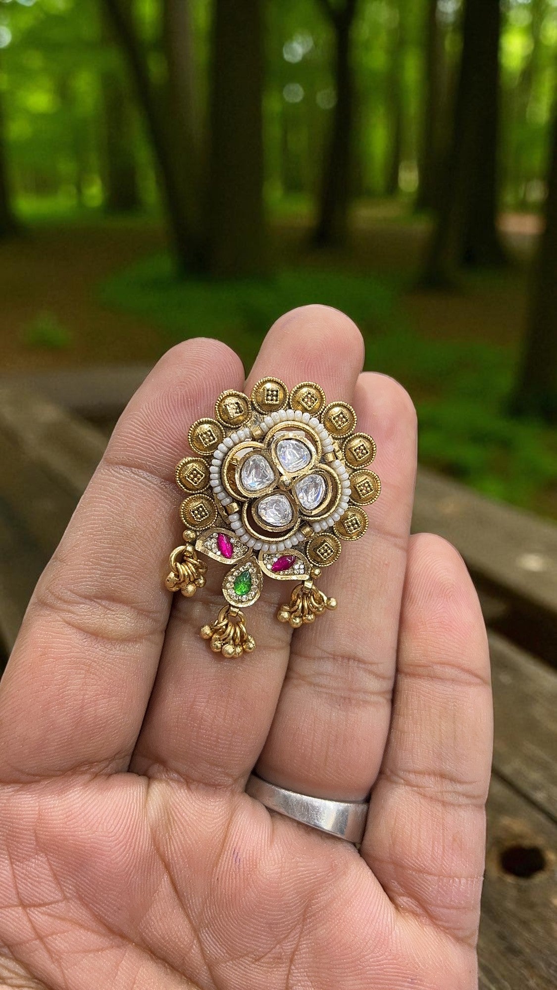 Deeksha Antique Designer Ring