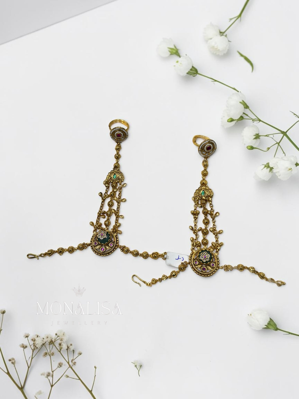 Vedika Antique Designer Hathphool