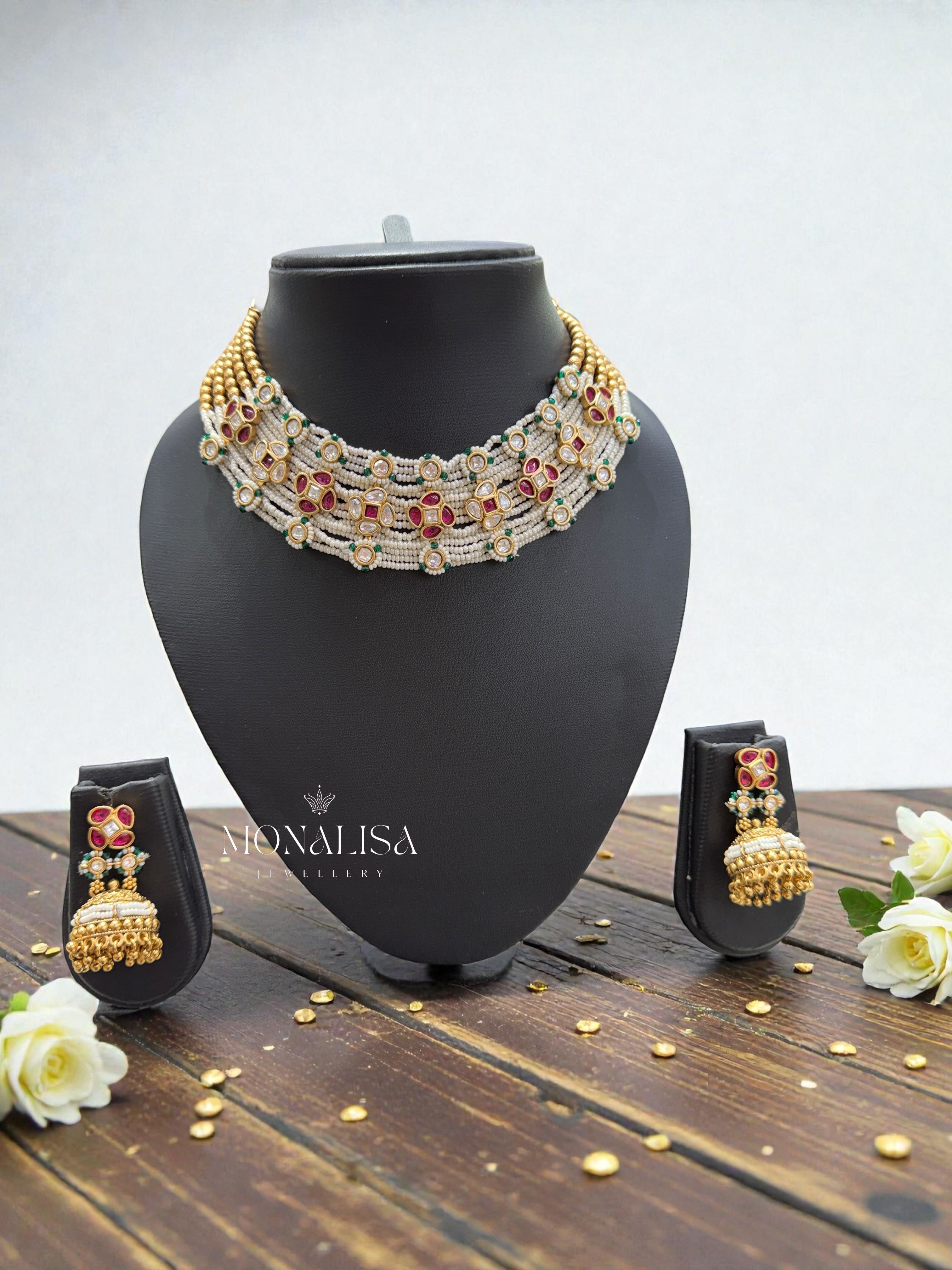 Ira Antique Designer Necklace Set