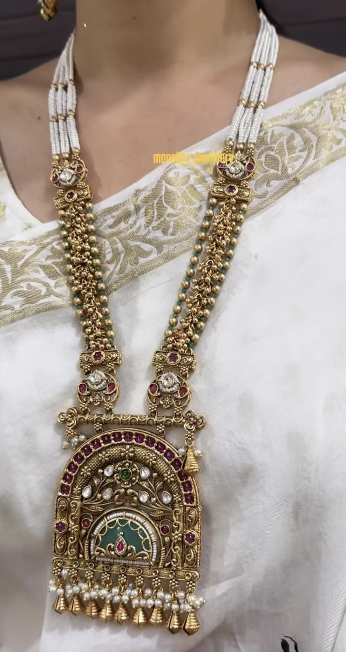 Aditri Antique Designer Necklace Set