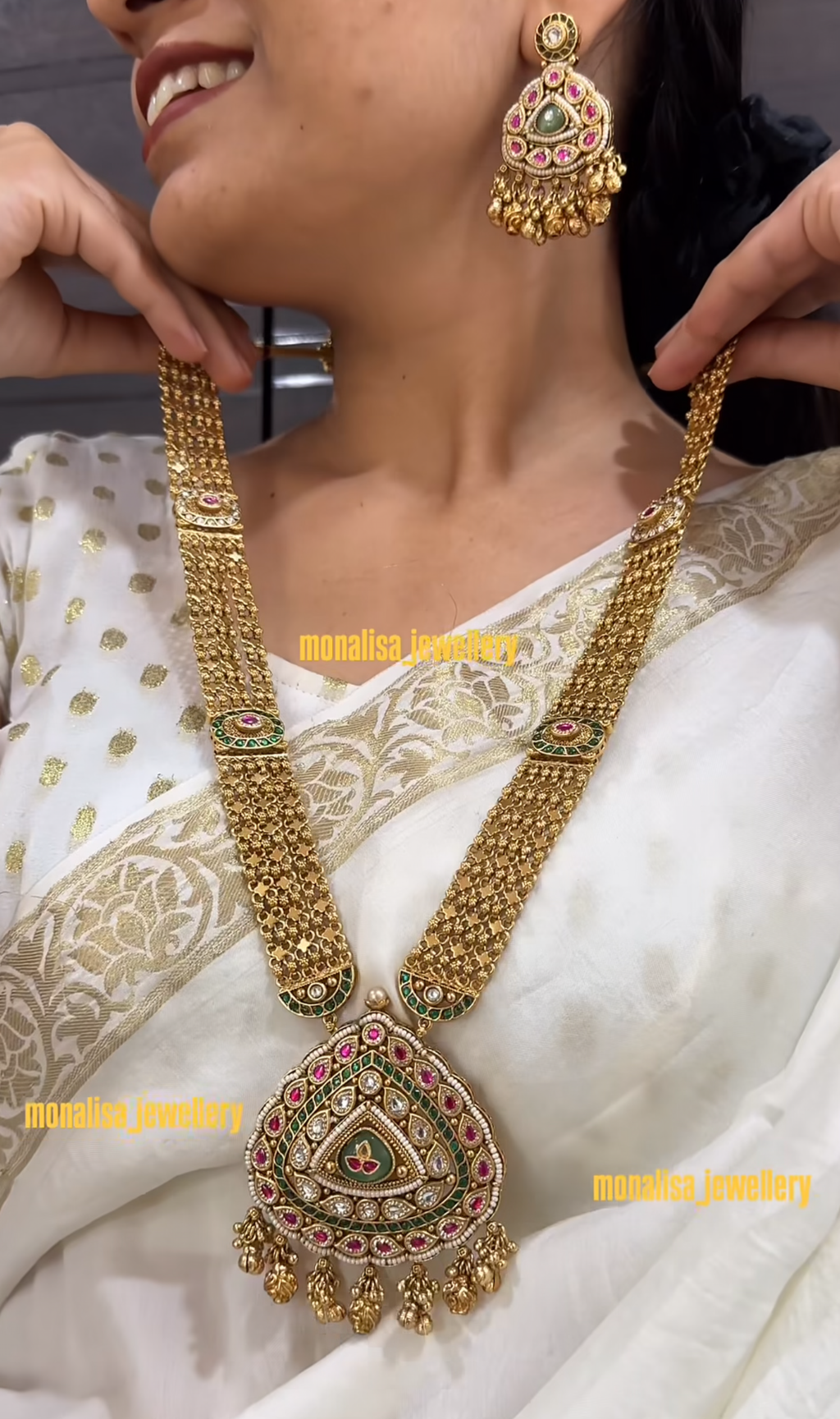 Aatika Antique Designer Necklace Set