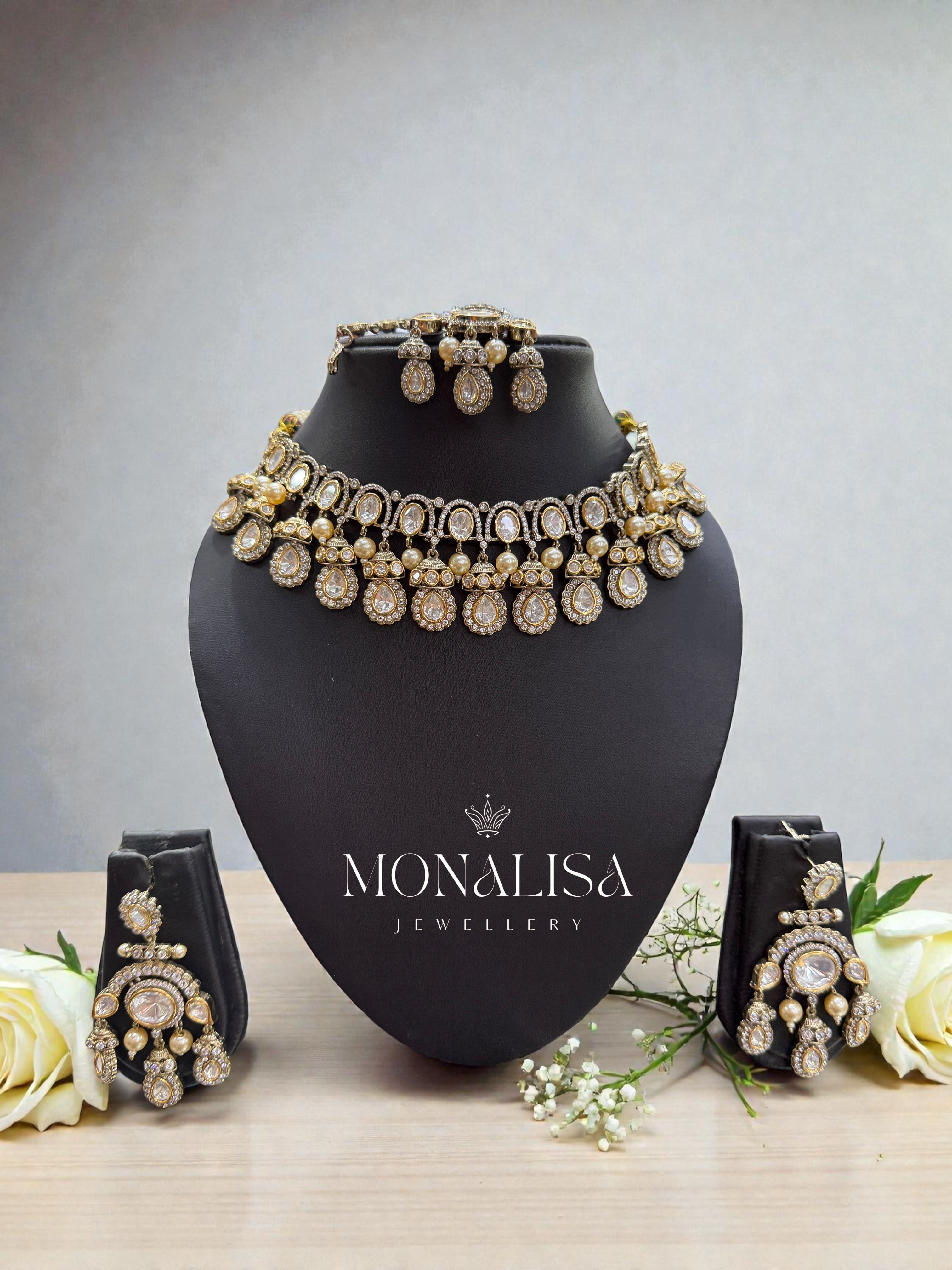 Avanti Polki Designer Necklace Set