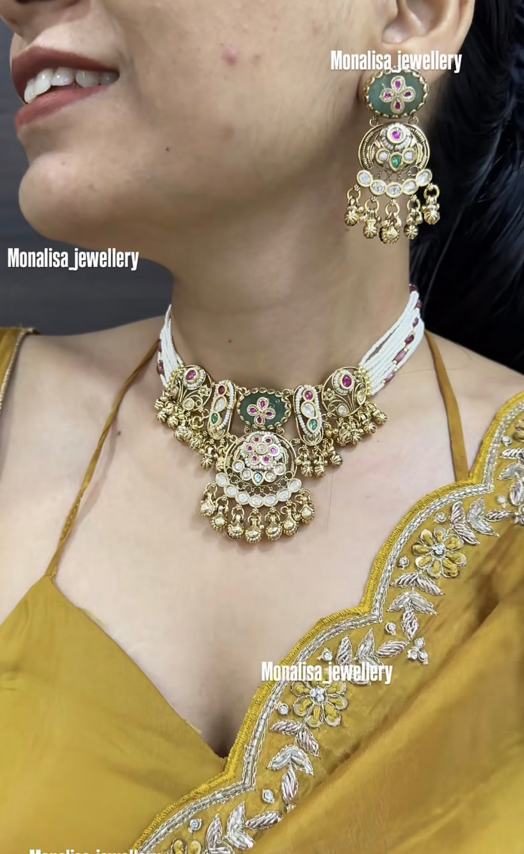 Havisha Antique Designer Necklace Set