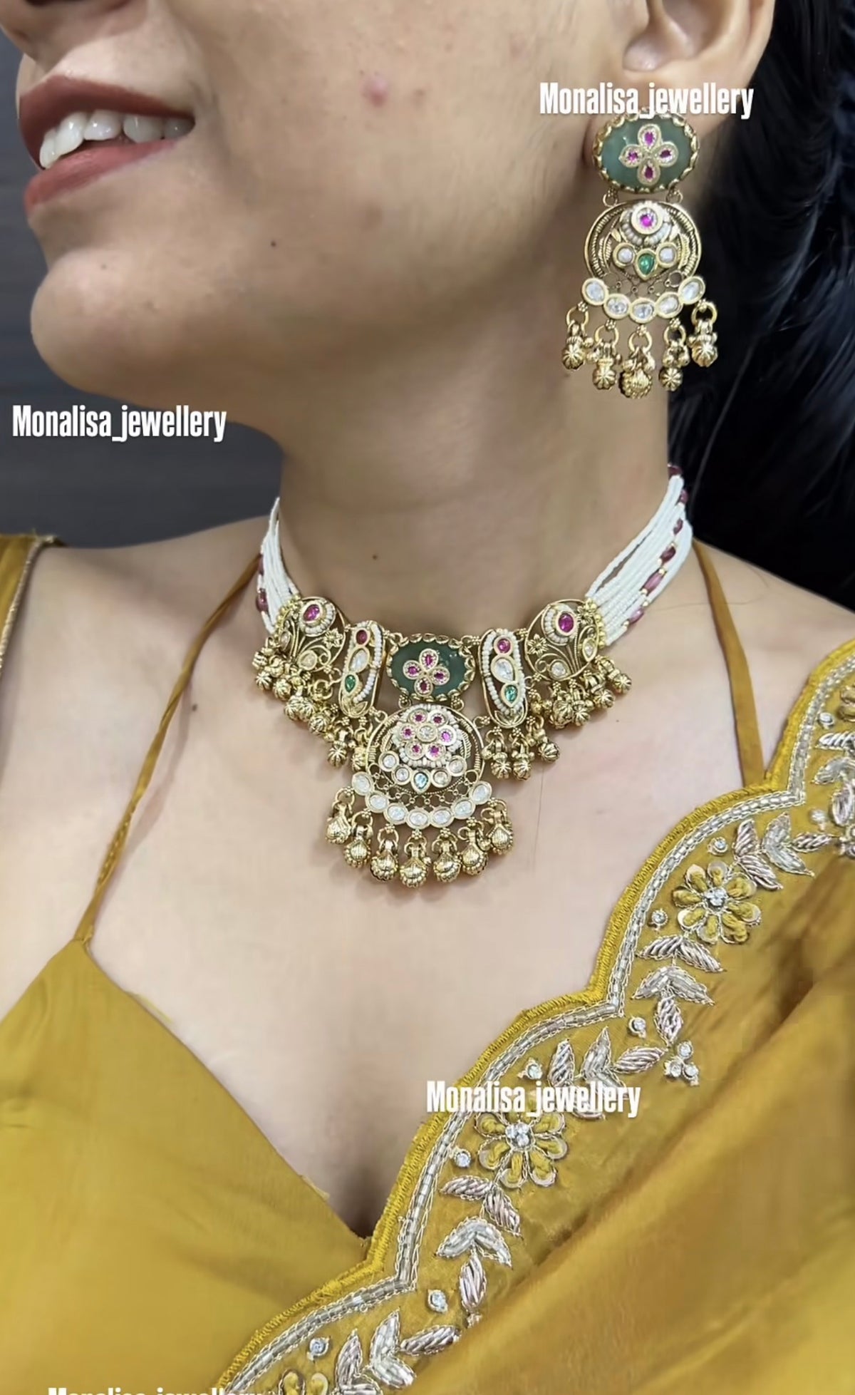Havisha Antique Designer Necklace Set