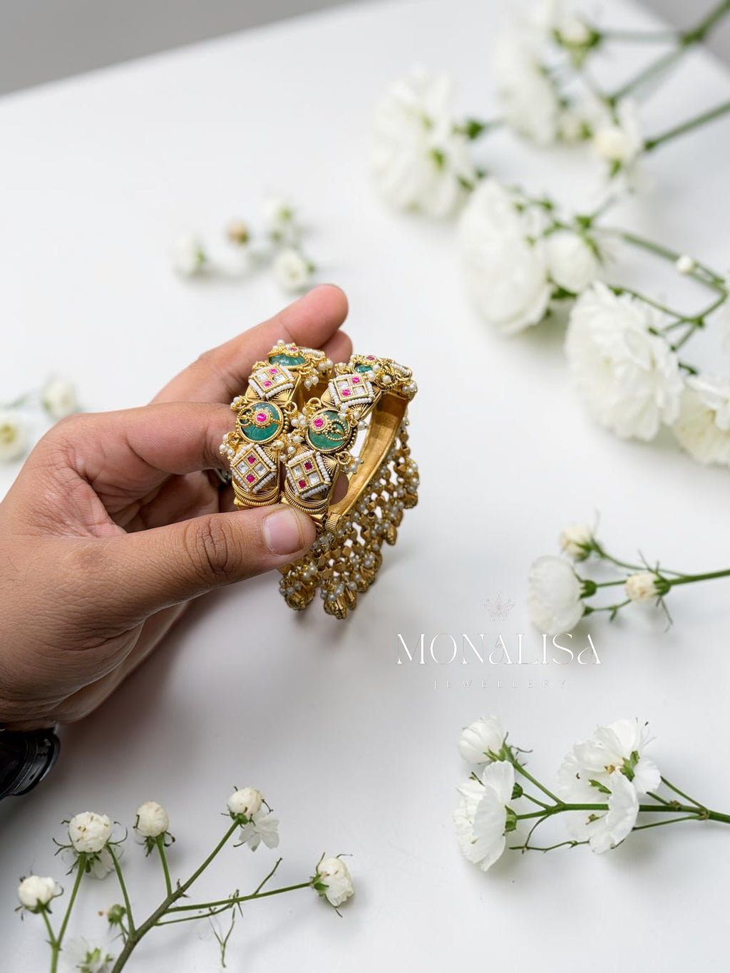Mira Antique Designer Bangles