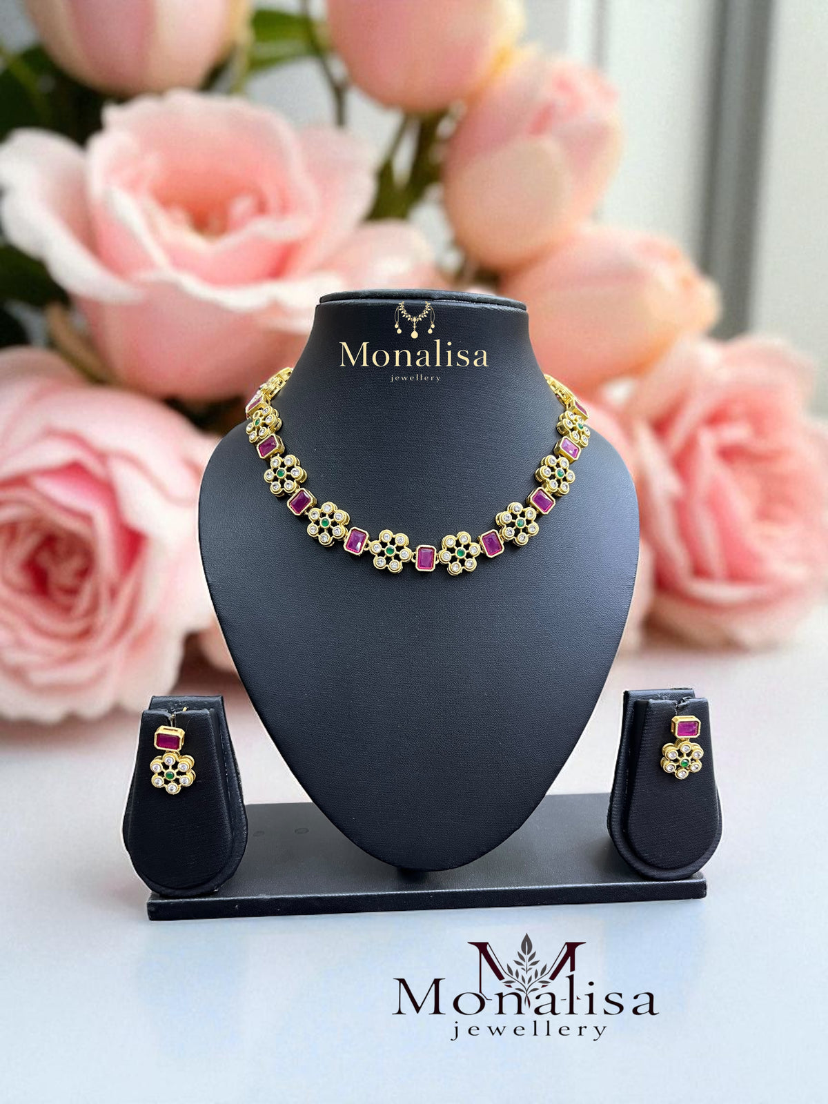 Aditha Antique Designer Necklace Set
