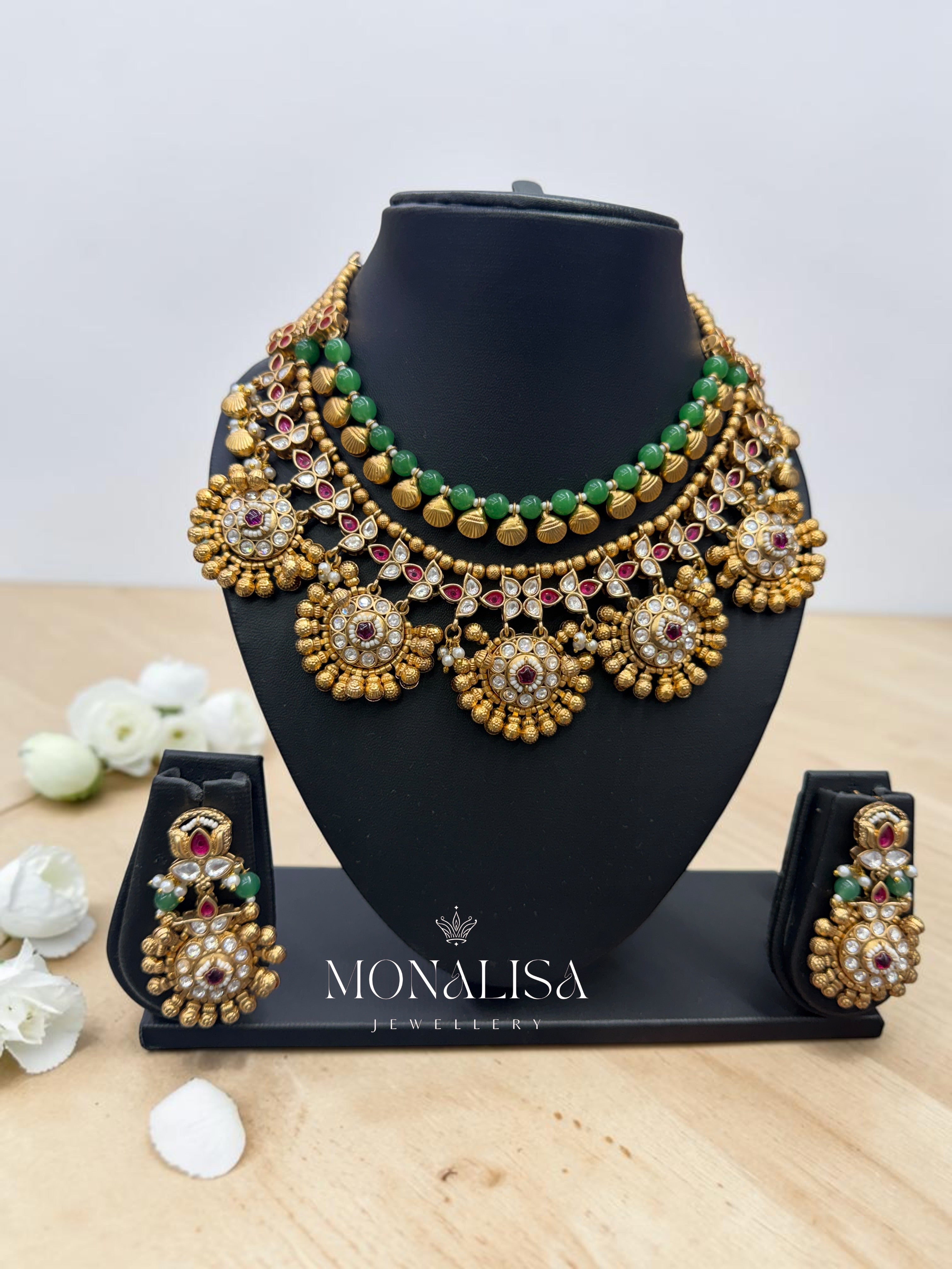 Surika Antique Designer Necklace Set