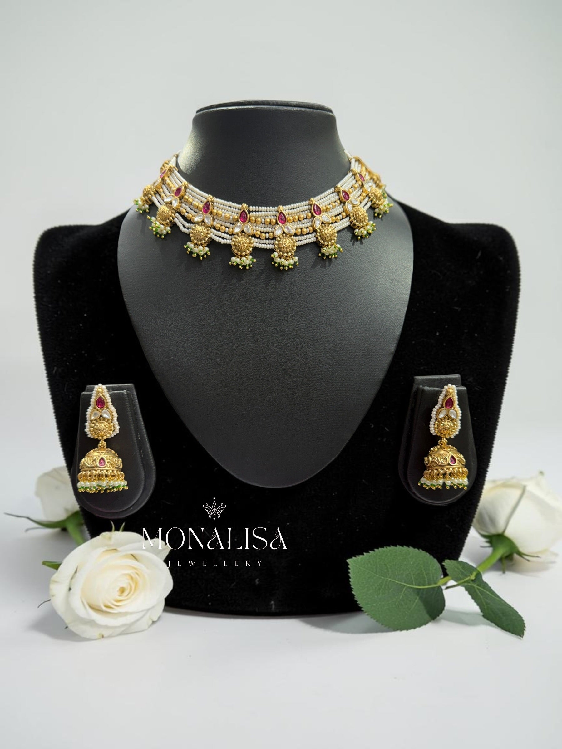 Sunita Antique Designer Necklace Set