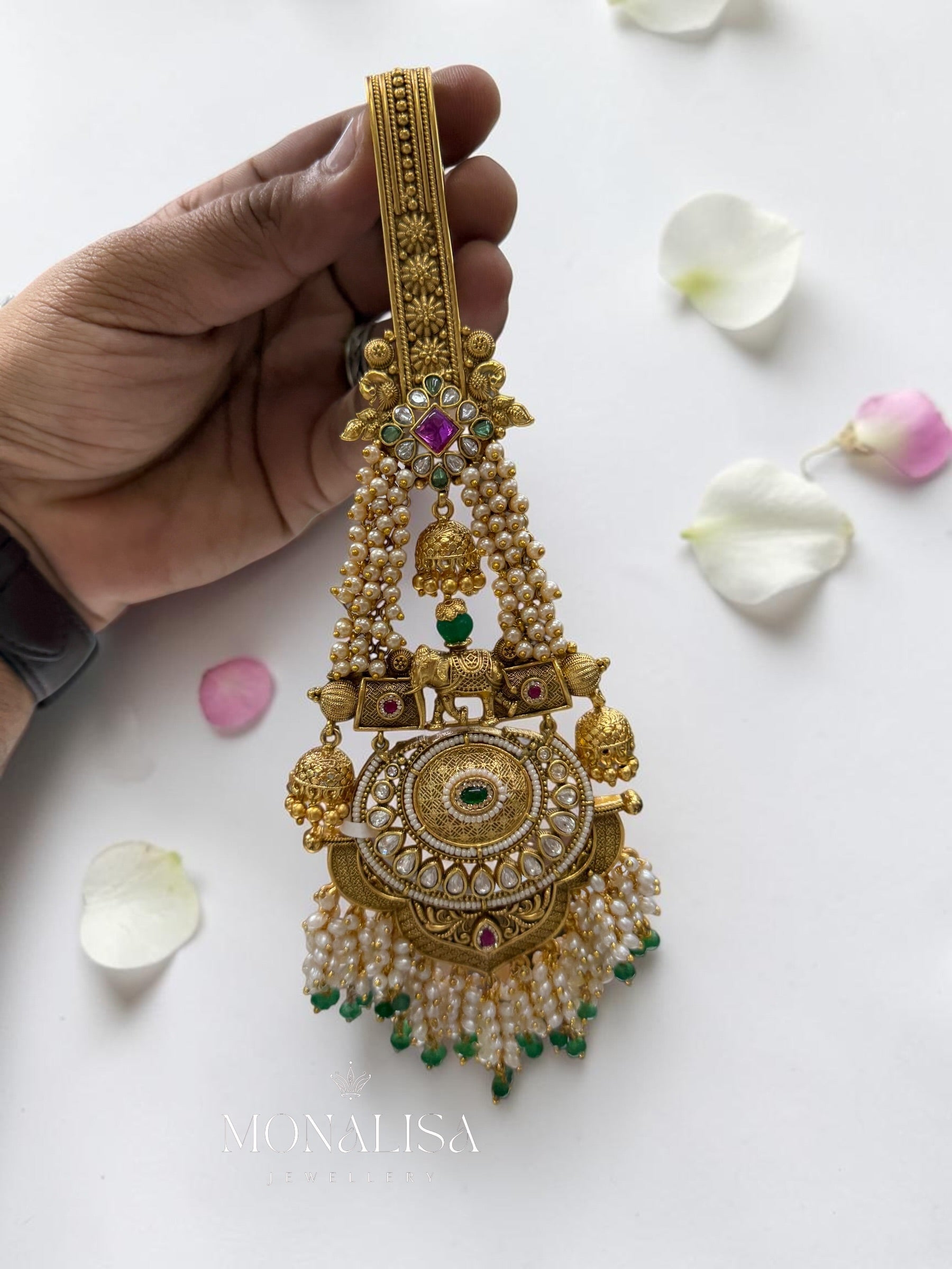 Hathni Antique Designer Challa
