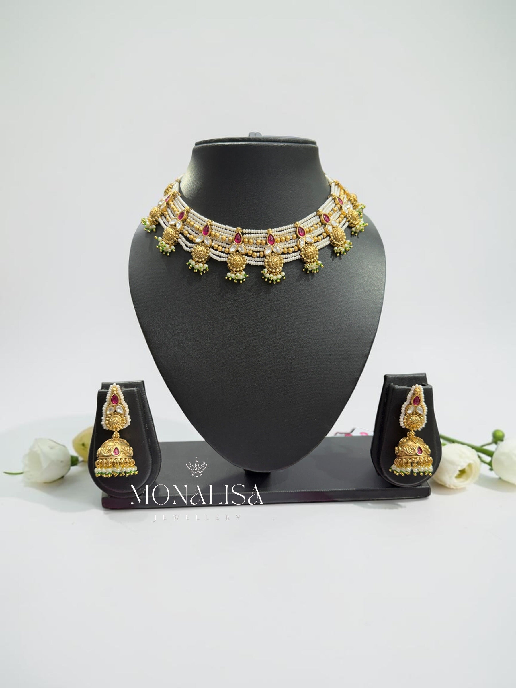 Sunita Antique Designer Necklace Set